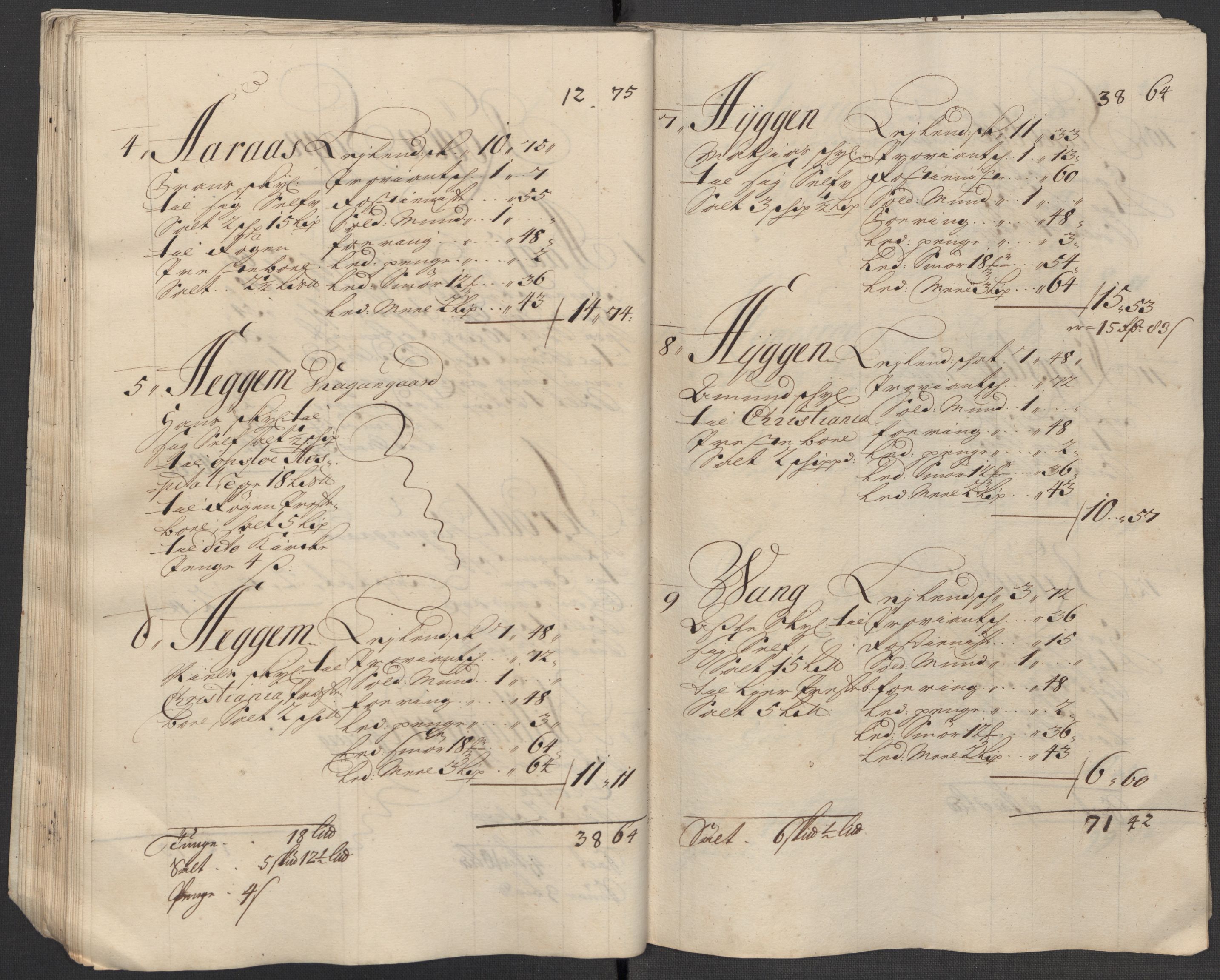 Rentekammeret inntil 1814, Reviderte regnskaper, Fogderegnskap, AV/RA-EA-4092/R31/L1707: Fogderegnskap Hurum, Røyken, Eiker, Lier og Buskerud, 1712, p. 54