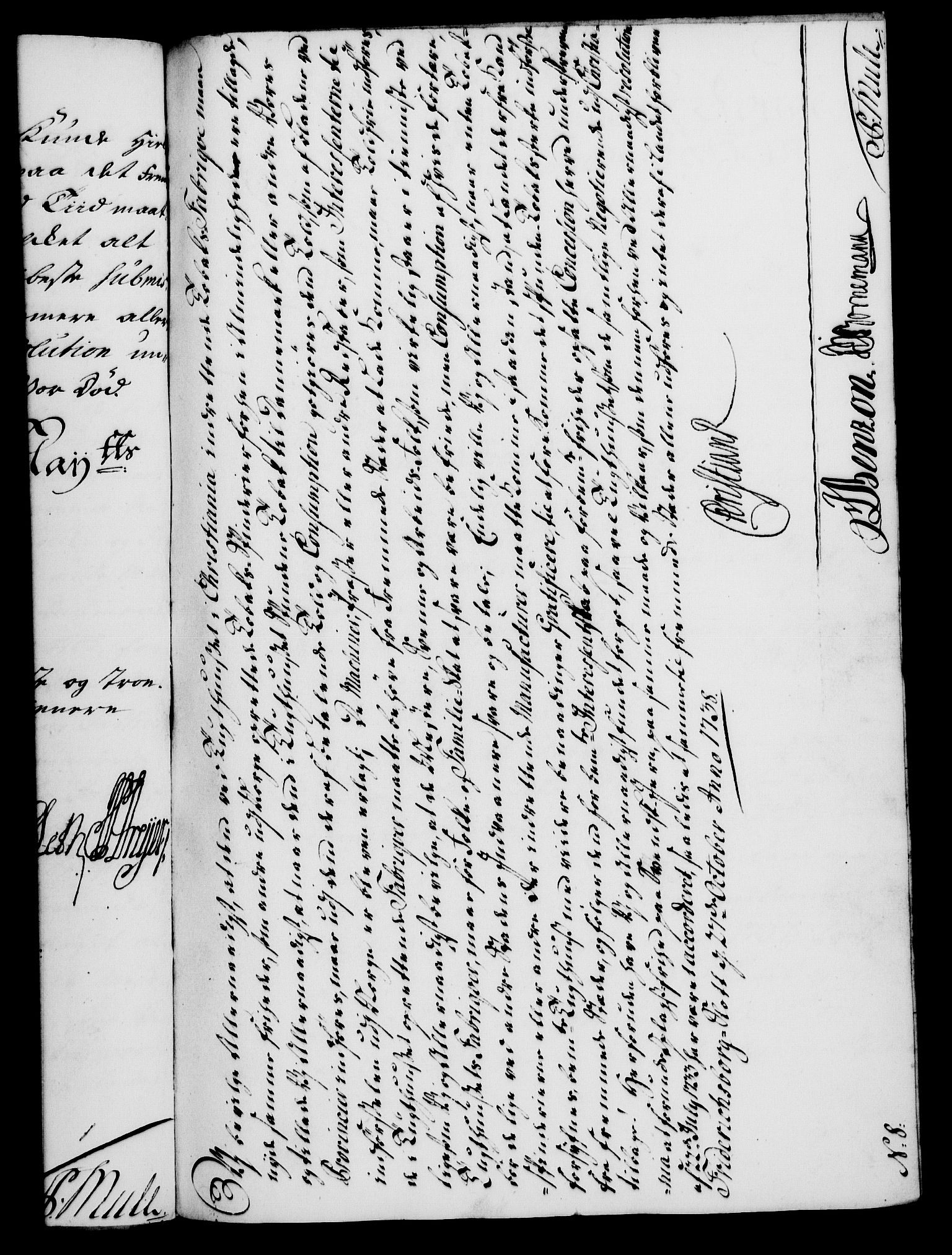 Rentekammeret, Kammerkanselliet, RA/EA-3111/G/Gf/Gfa/L0021: Norsk relasjons- og resolusjonsprotokoll (merket RK 52.21), 1738, p. 530