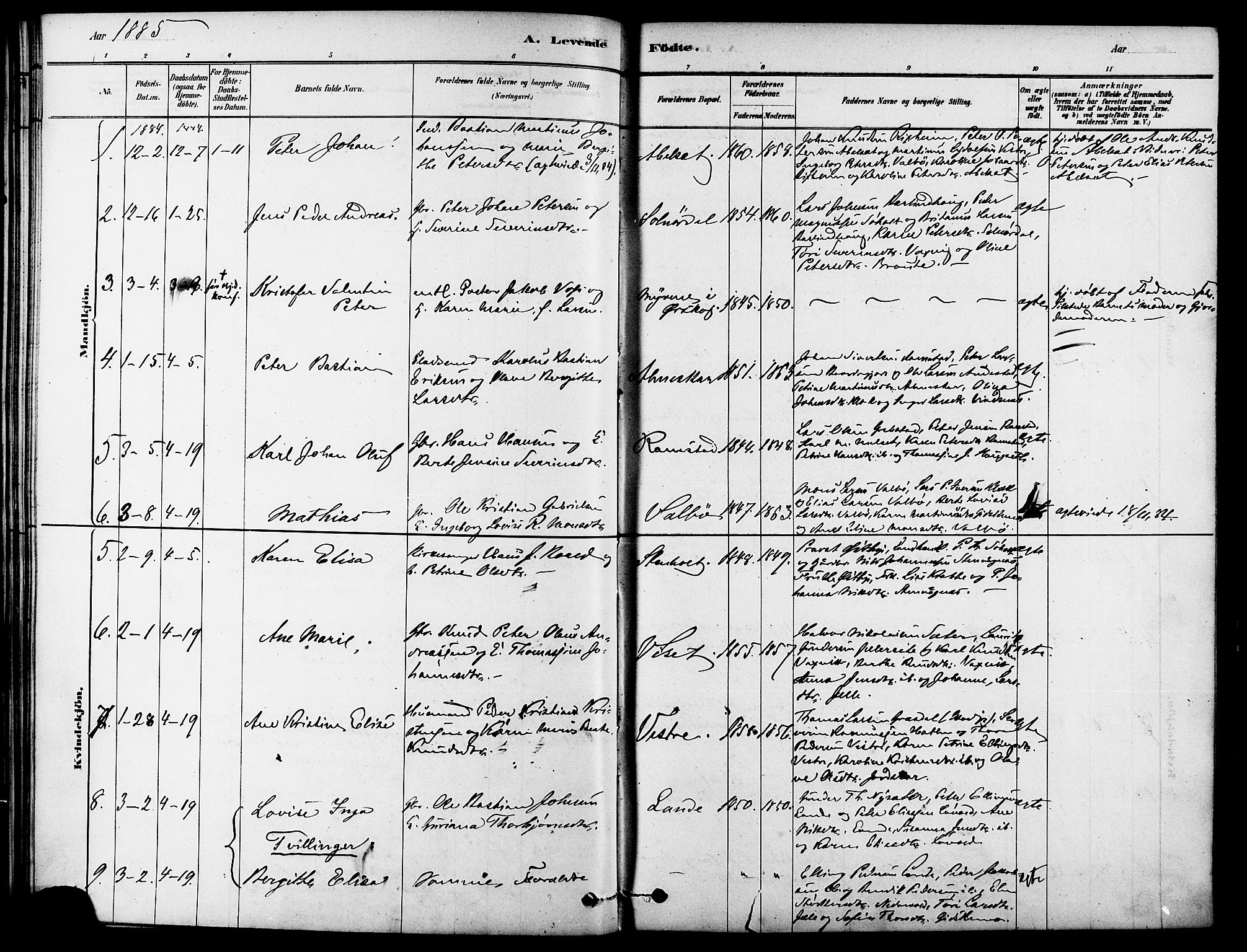 Ministerialprotokoller, klokkerbøker og fødselsregistre - Møre og Romsdal, AV/SAT-A-1454/522/L0315: Parish register (official) no. 522A10, 1878-1890