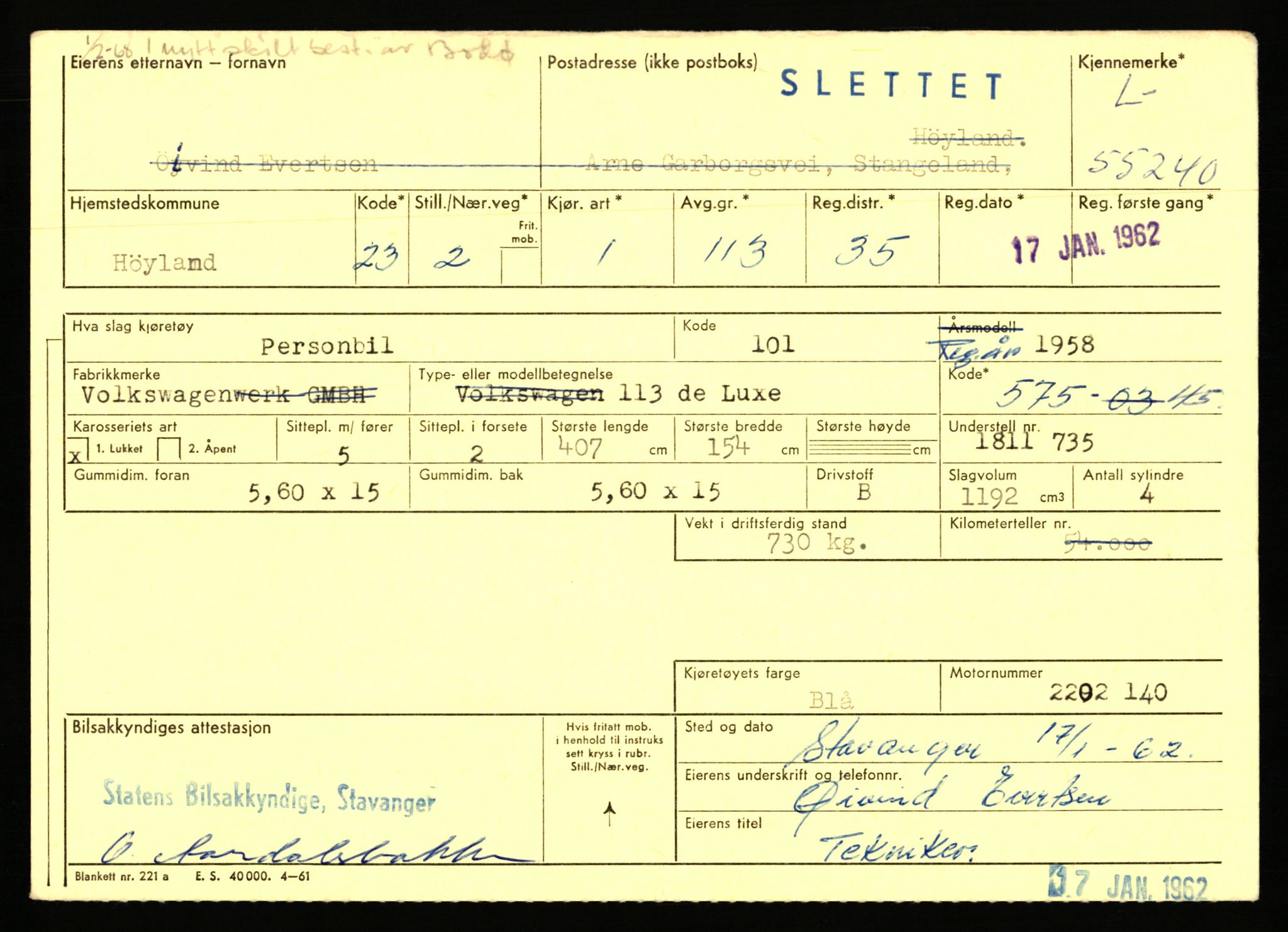 Stavanger trafikkstasjon, AV/SAST-A-101942/0/F/L0054: L-54200 - L-55699, 1930-1971, p. 2115