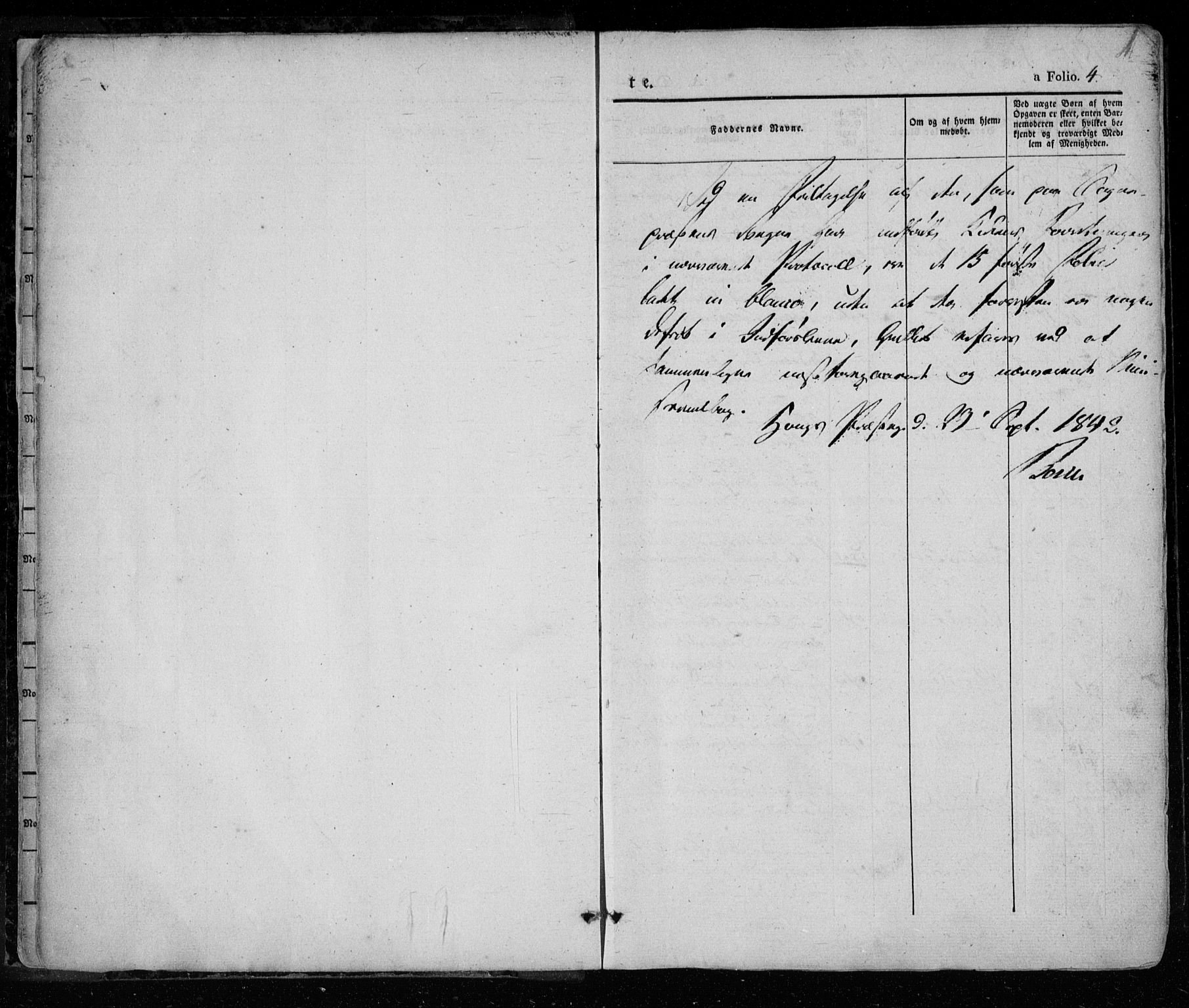 Eiker kirkebøker, AV/SAKO-A-4/F/Fa/L0013a: Parish register (official) no. I 13A, 1832-1845, p. 4