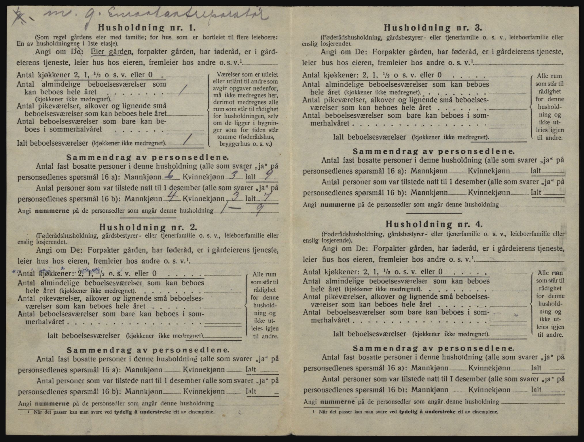 SATØ, 1920 census for Sørfjord, 1920, p. 214