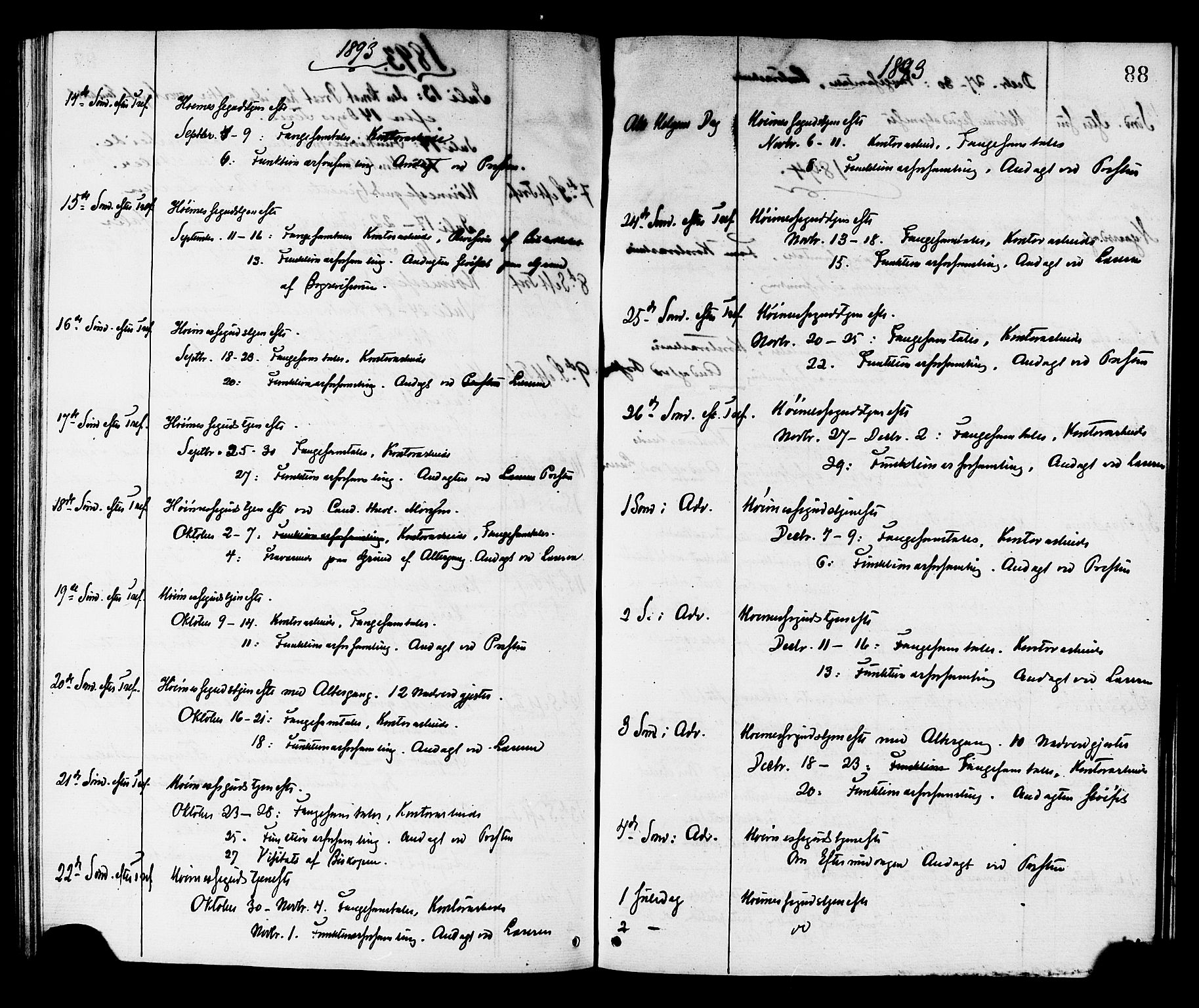Ministerialprotokoller, klokkerbøker og fødselsregistre - Sør-Trøndelag, SAT/A-1456/624/L0482: Parish register (official) no. 624A03, 1870-1918, p. 88