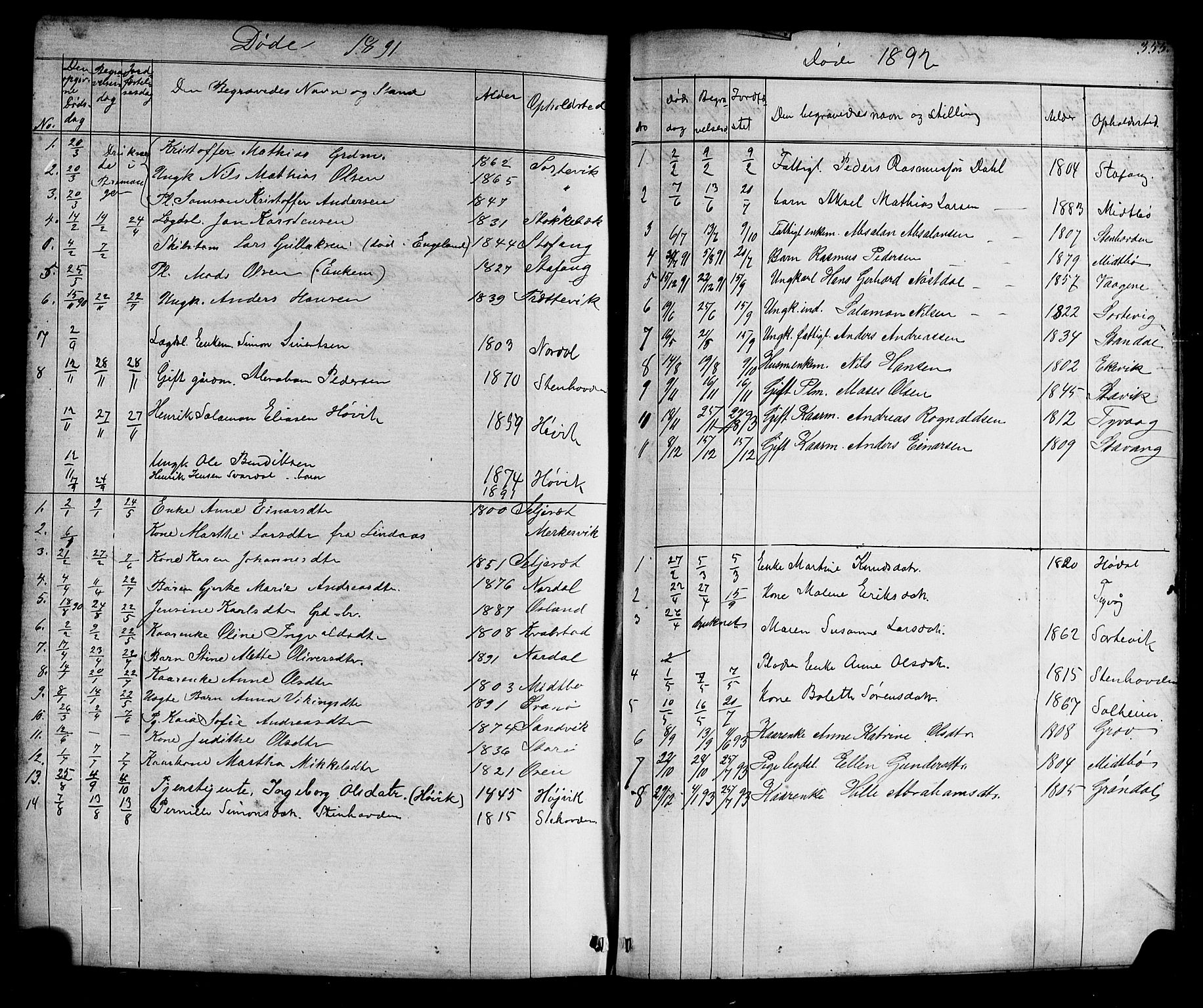 Kinn sokneprestembete, AV/SAB-A-80801/H/Hab/Habc/L0002: Parish register (copy) no. C 2, 1869-1918, p. 355