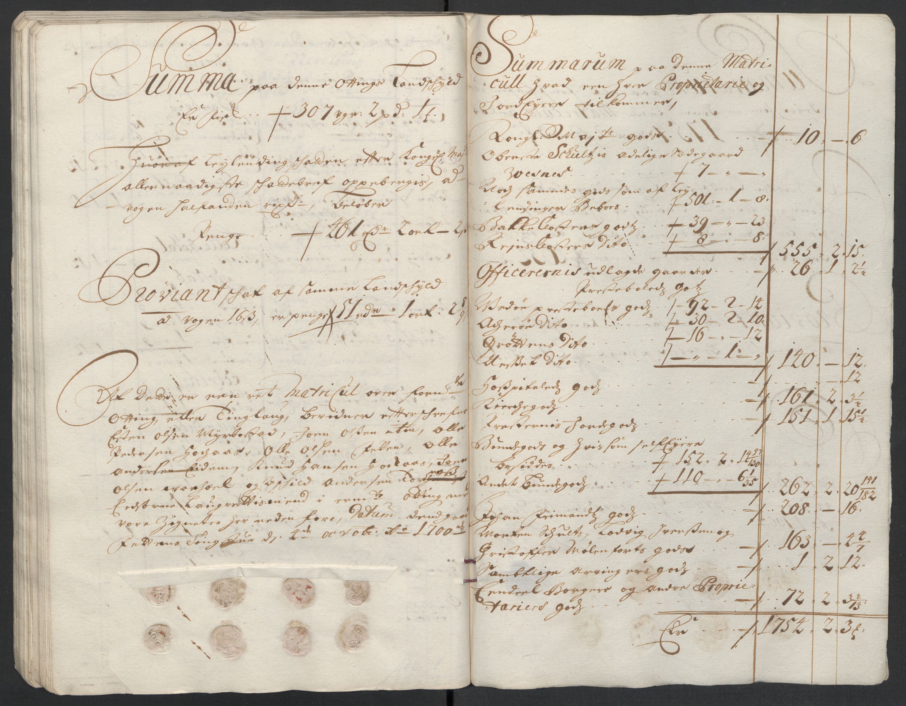 Rentekammeret inntil 1814, Reviderte regnskaper, Fogderegnskap, AV/RA-EA-4092/R55/L3654: Fogderegnskap Romsdal, 1699-1700, p. 266