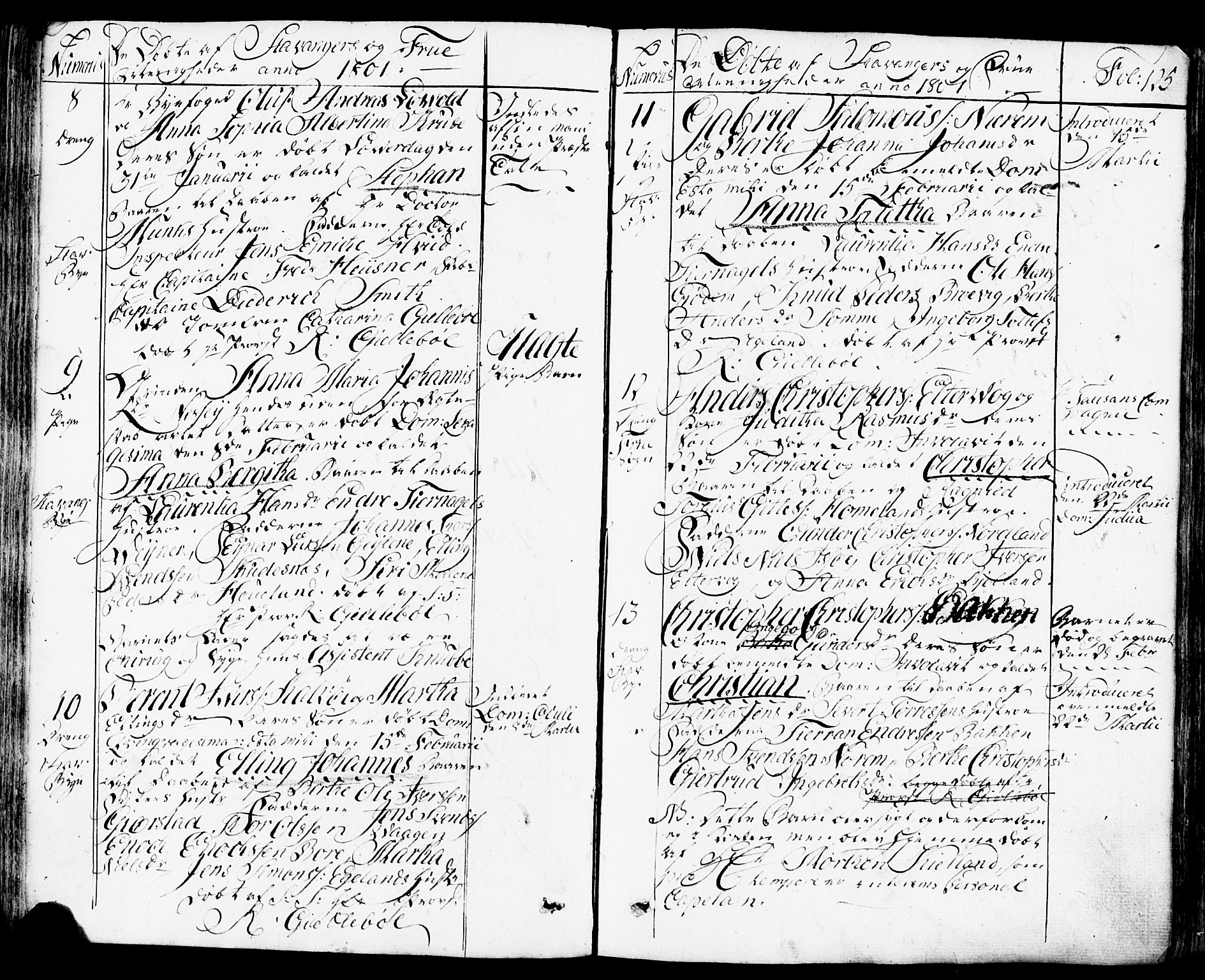 Domkirken sokneprestkontor, AV/SAST-A-101812/001/30/30BB/L0007: Parish register (copy) no. B 7, 1791-1813, p. 125