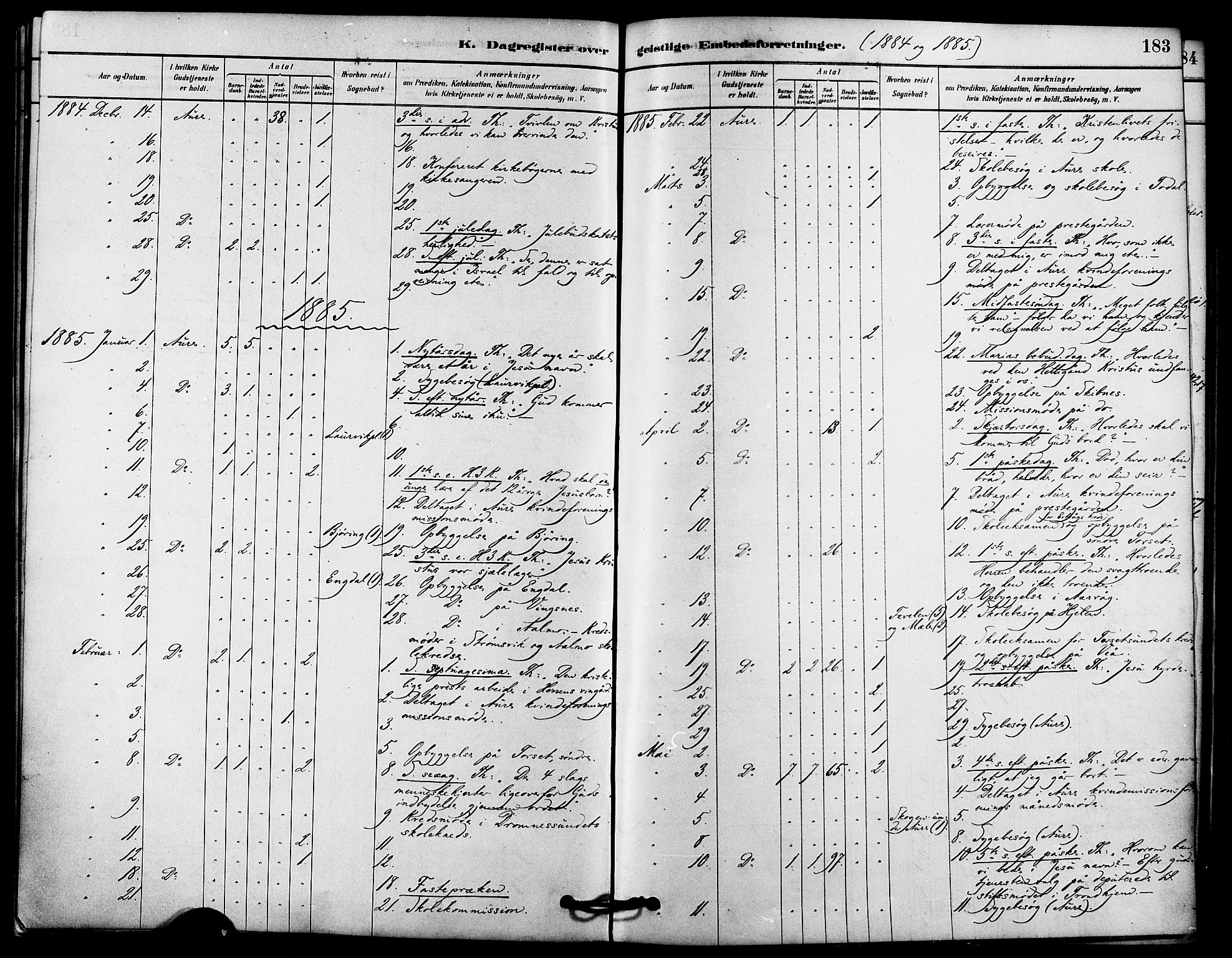 Ministerialprotokoller, klokkerbøker og fødselsregistre - Møre og Romsdal, AV/SAT-A-1454/578/L0906: Parish register (official) no. 578A05, 1878-1886, p. 183