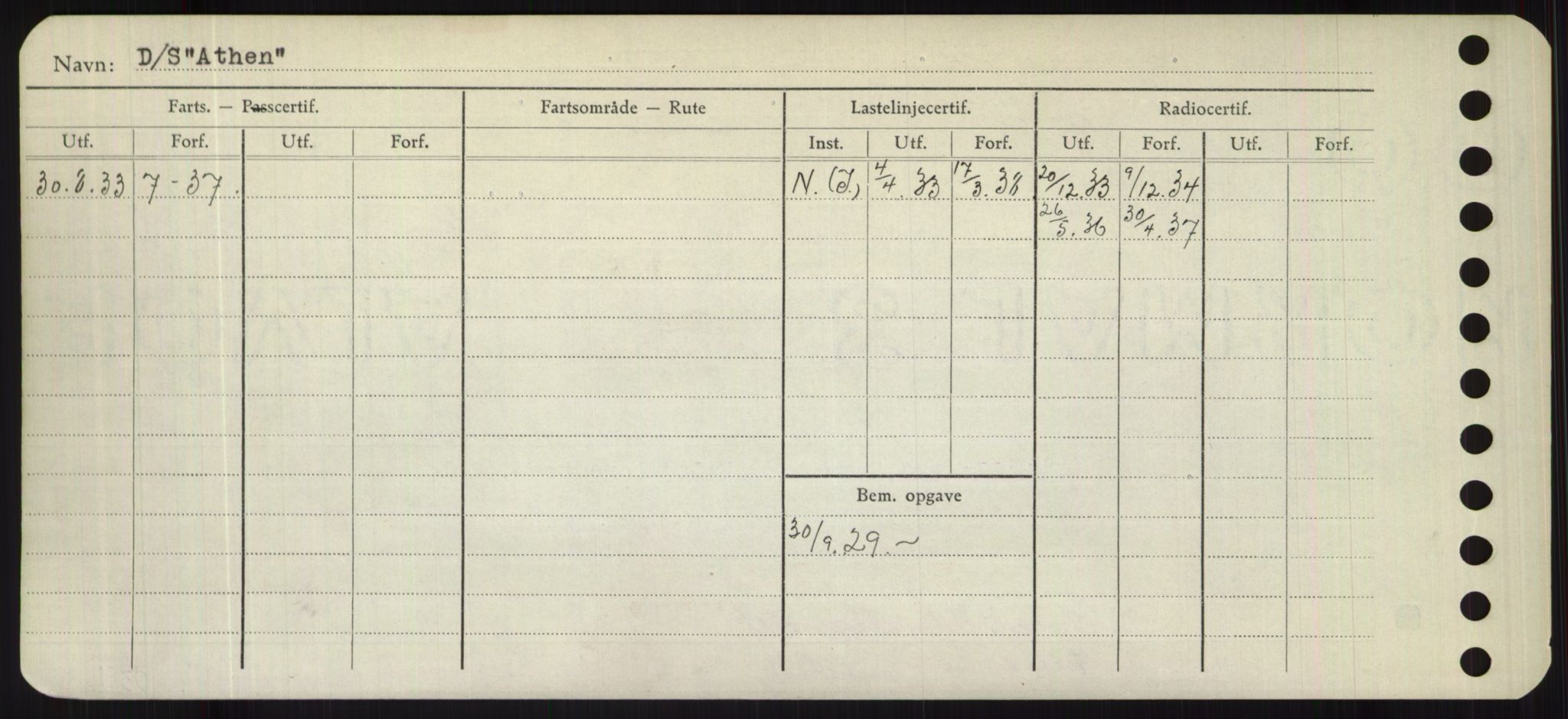 Sjøfartsdirektoratet med forløpere, Skipsmålingen, AV/RA-S-1627/H/Hd/L0002: Fartøy, Apa-Axe, p. 354