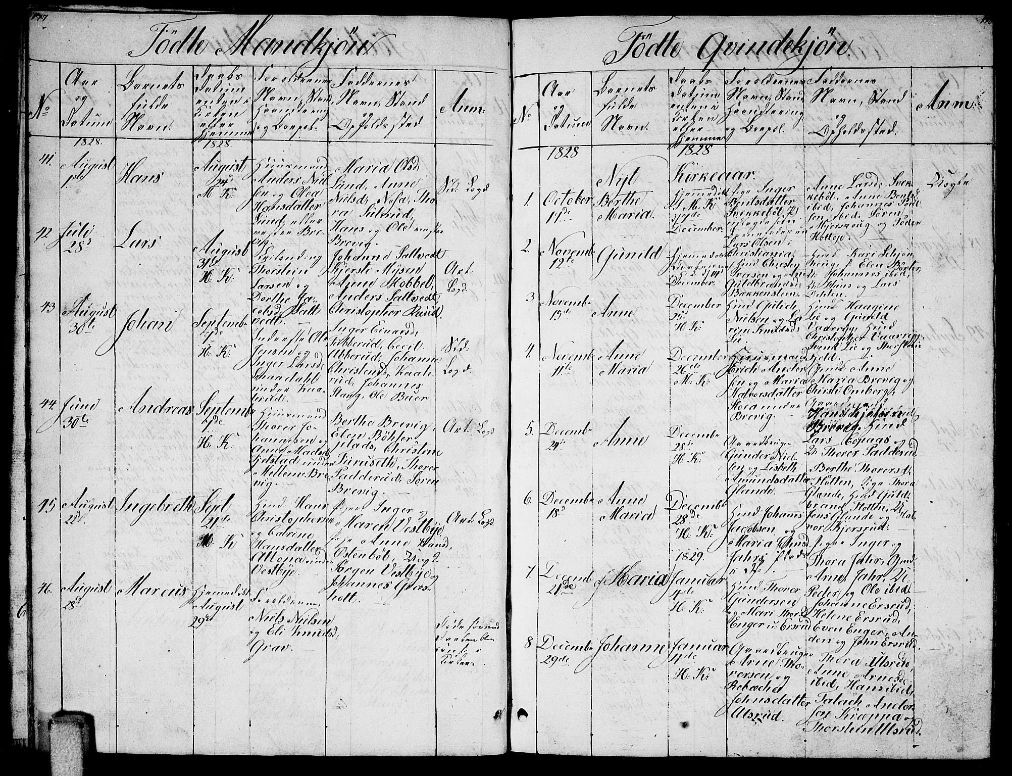 Enebakk prestekontor Kirkebøker, SAO/A-10171c/G/Ga/L0002: Parish register (copy) no. I 2, 1822-1833, p. 177-178