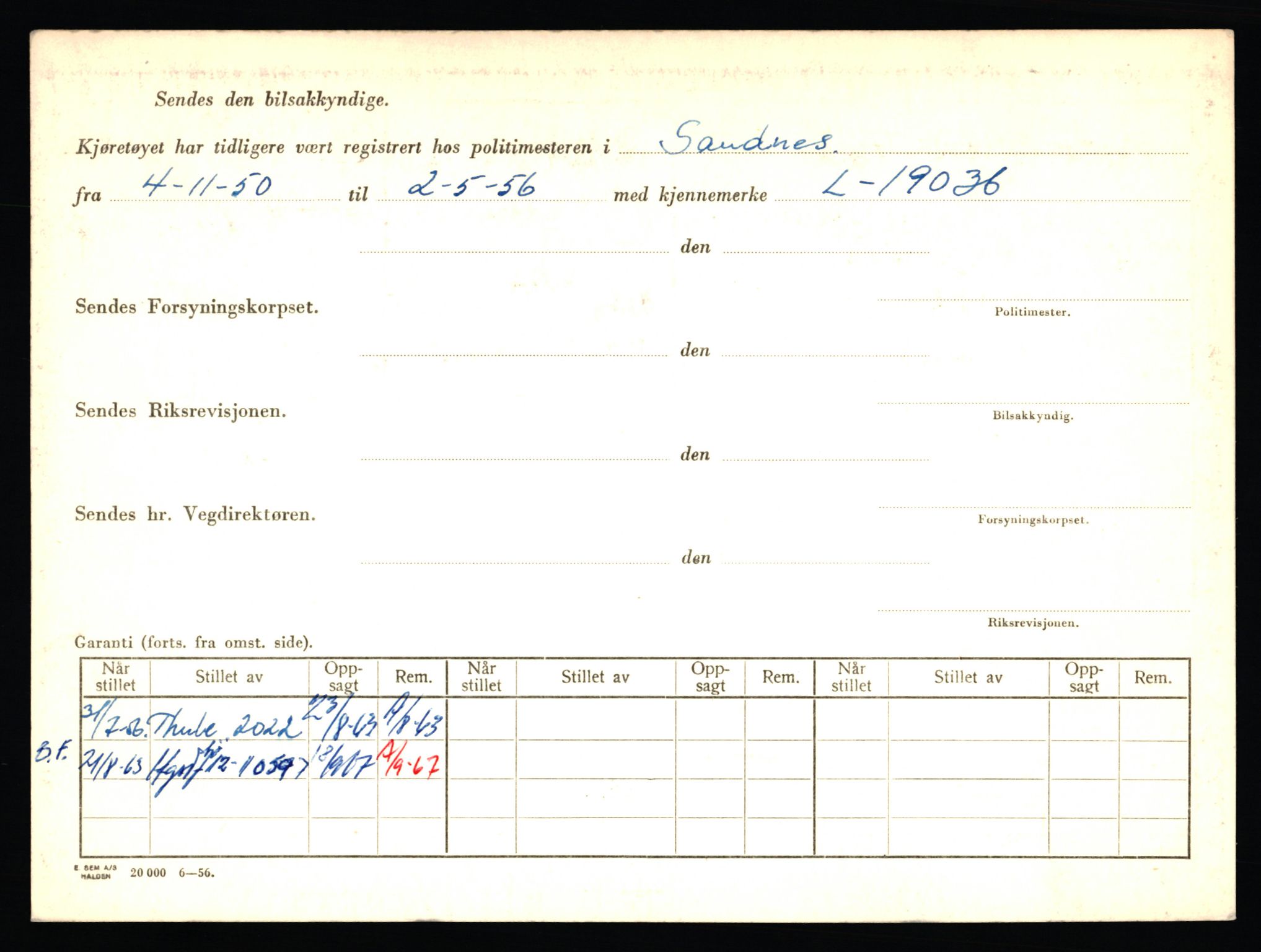 Stavanger trafikkstasjon, AV/SAST-A-101942/0/F/L0044: L-26300 - L-26999, 1930-1971, p. 692