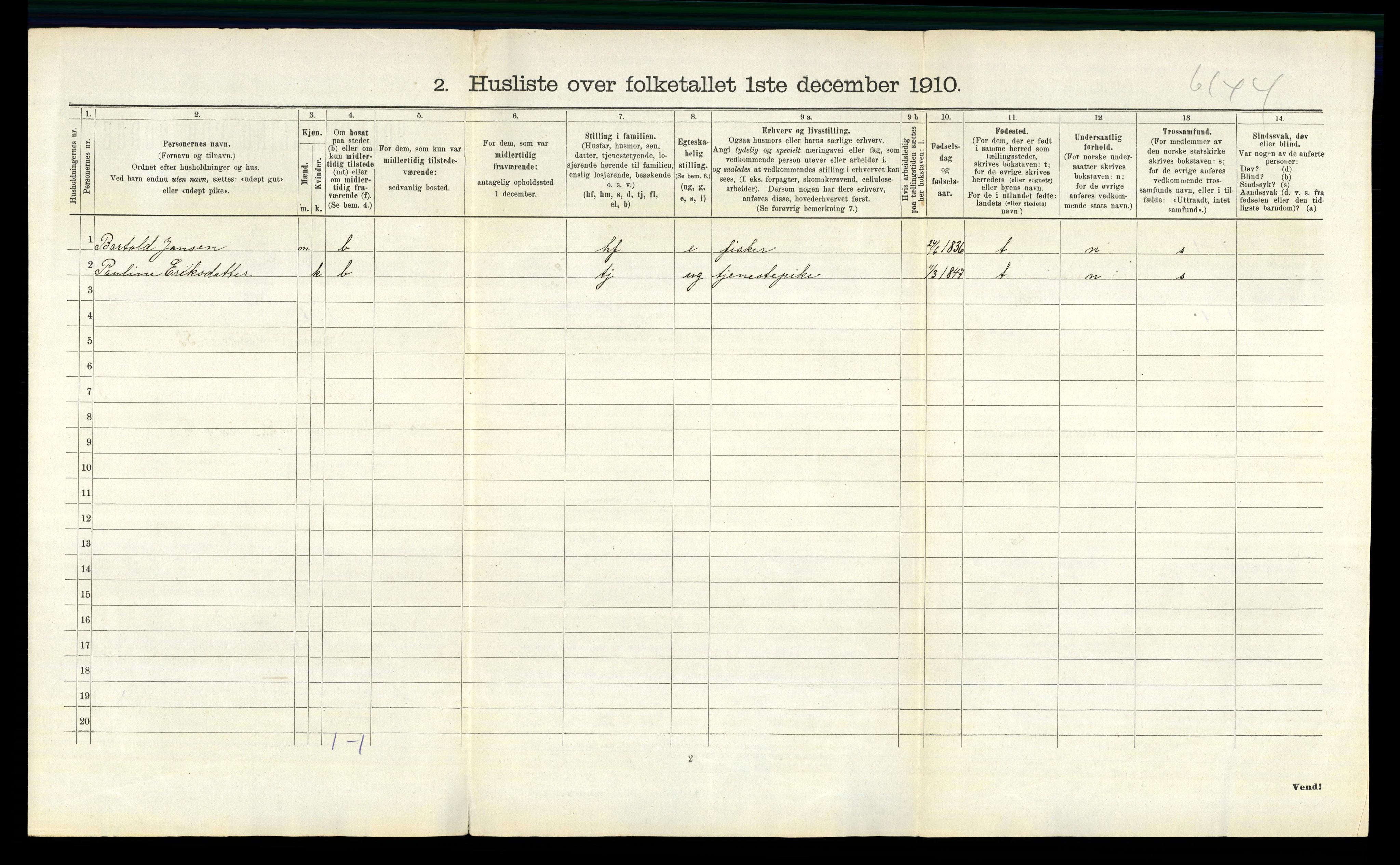 RA, 1910 census for Hvaler, 1910, p. 363