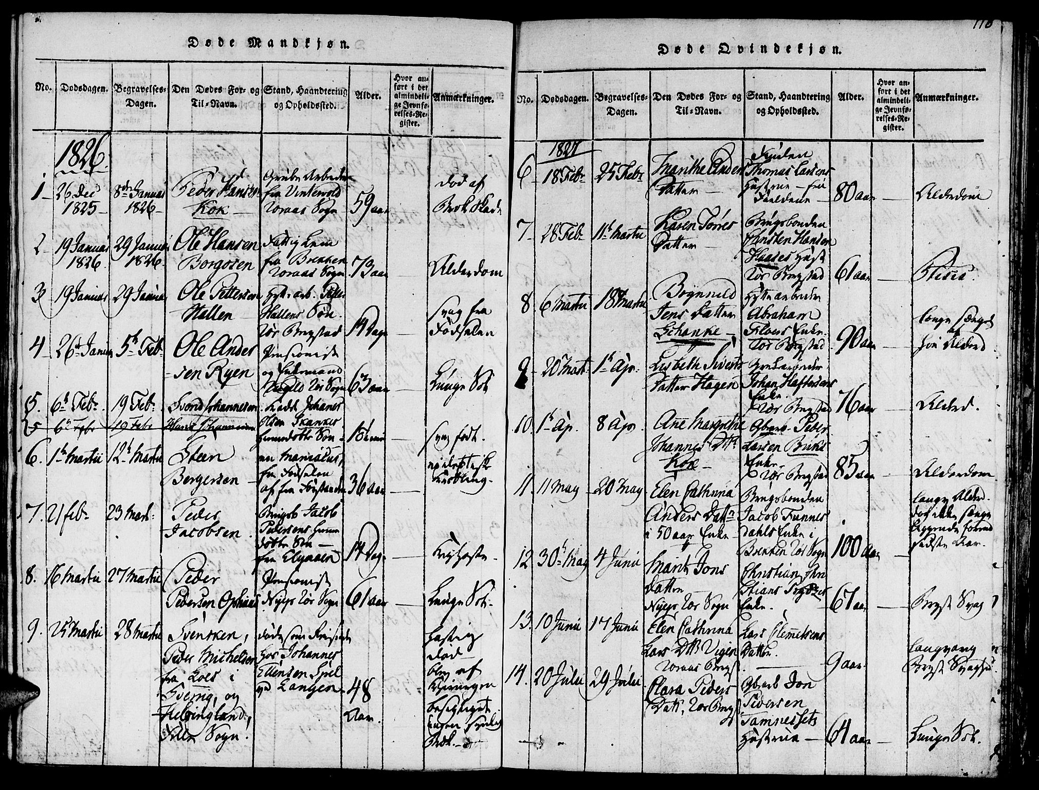 Ministerialprotokoller, klokkerbøker og fødselsregistre - Sør-Trøndelag, SAT/A-1456/681/L0929: Parish register (official) no. 681A07, 1817-1828, p. 118