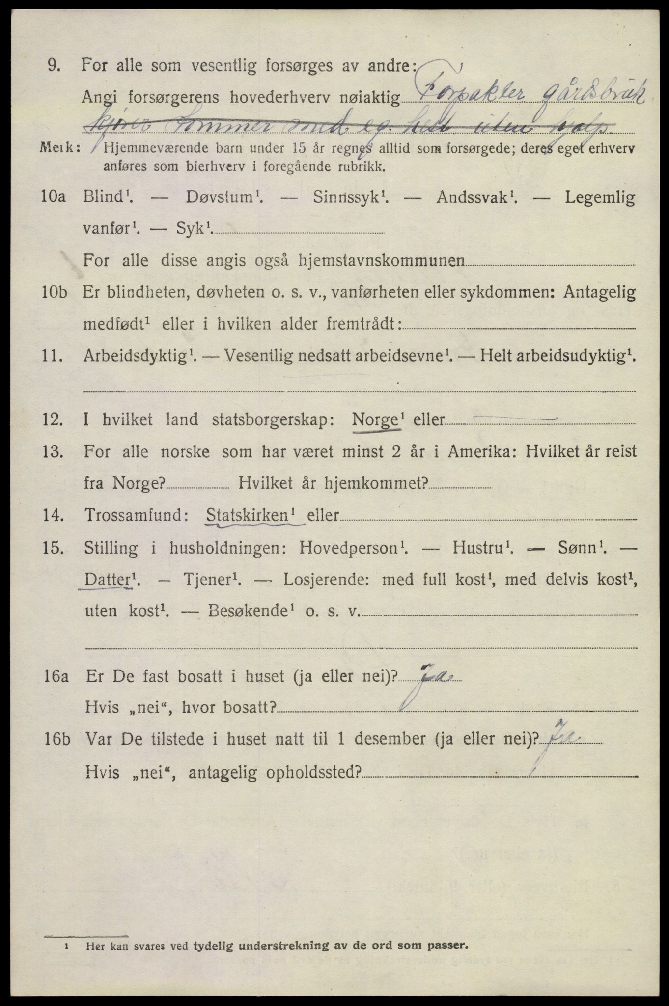 SAKO, 1920 census for Hedrum, 1920, p. 5690