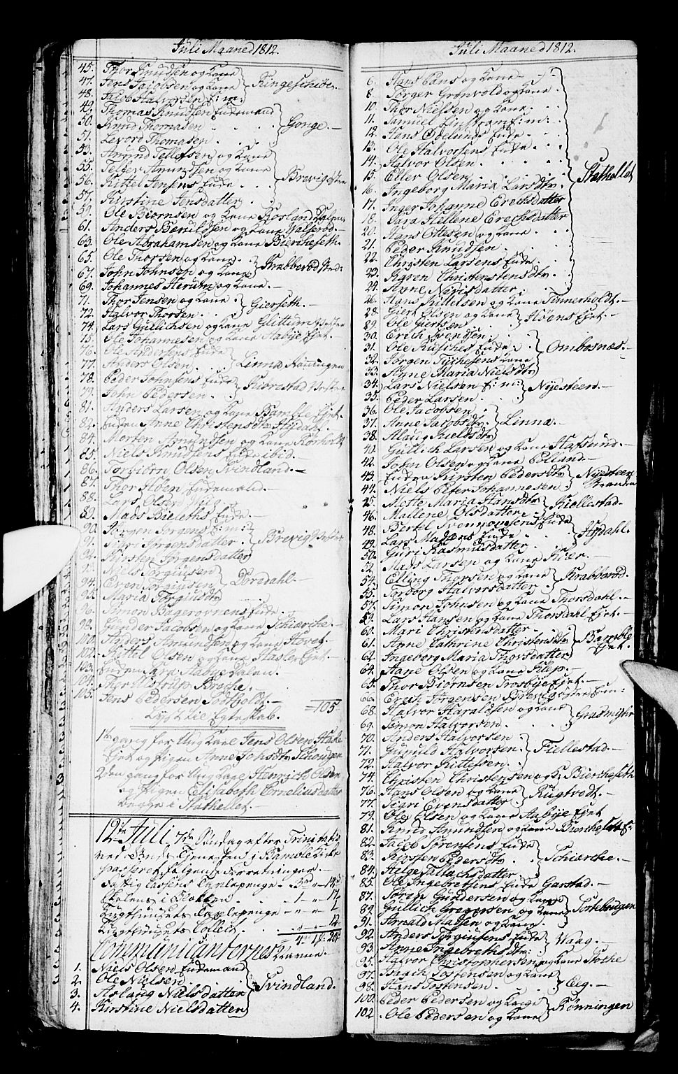 Bamble kirkebøker, AV/SAKO-A-253/G/Ga/L0004: Parish register (copy) no. I 4, 1808-1814