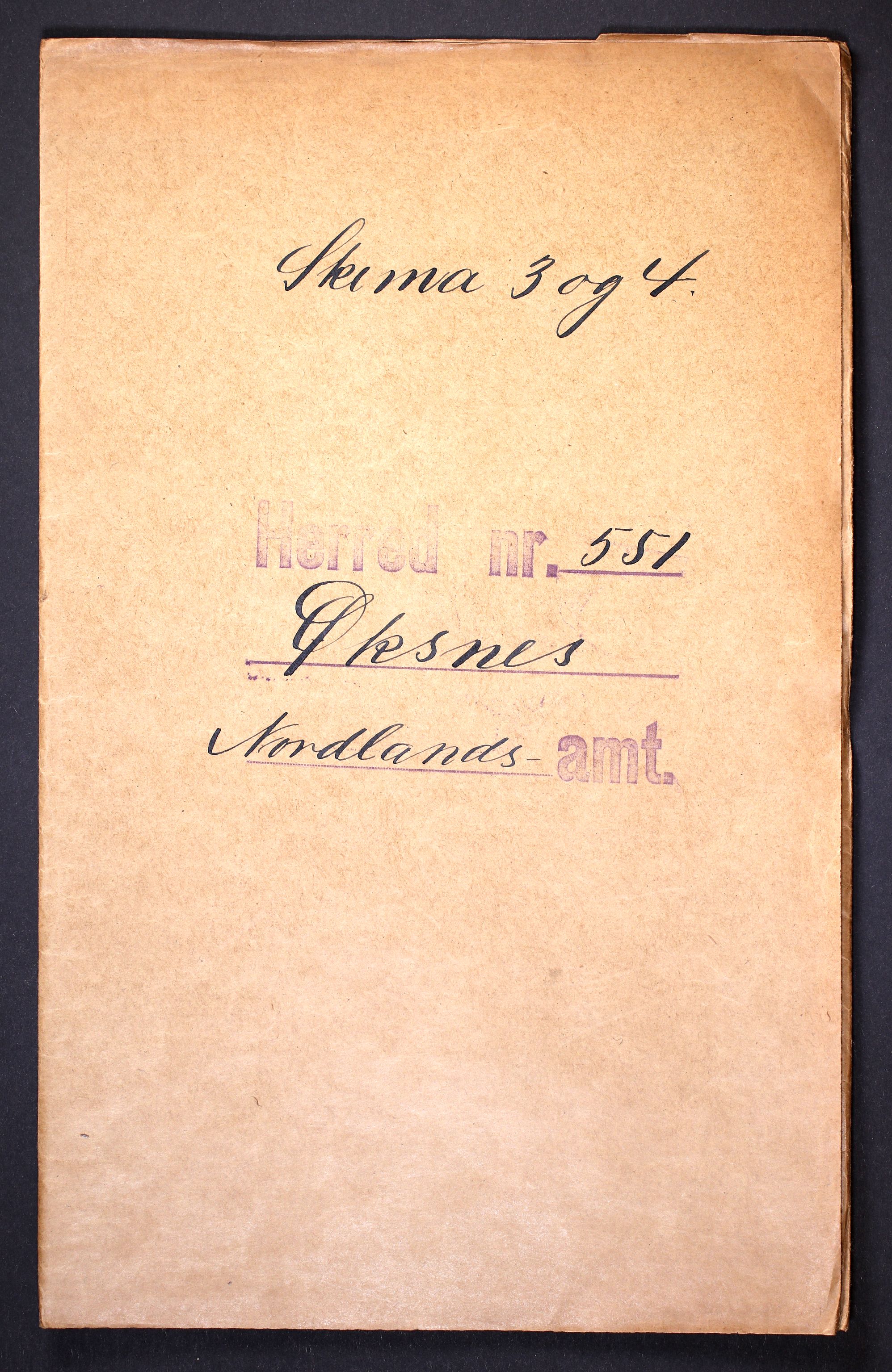 RA, 1910 census for Øksnes, 1910, p. 1