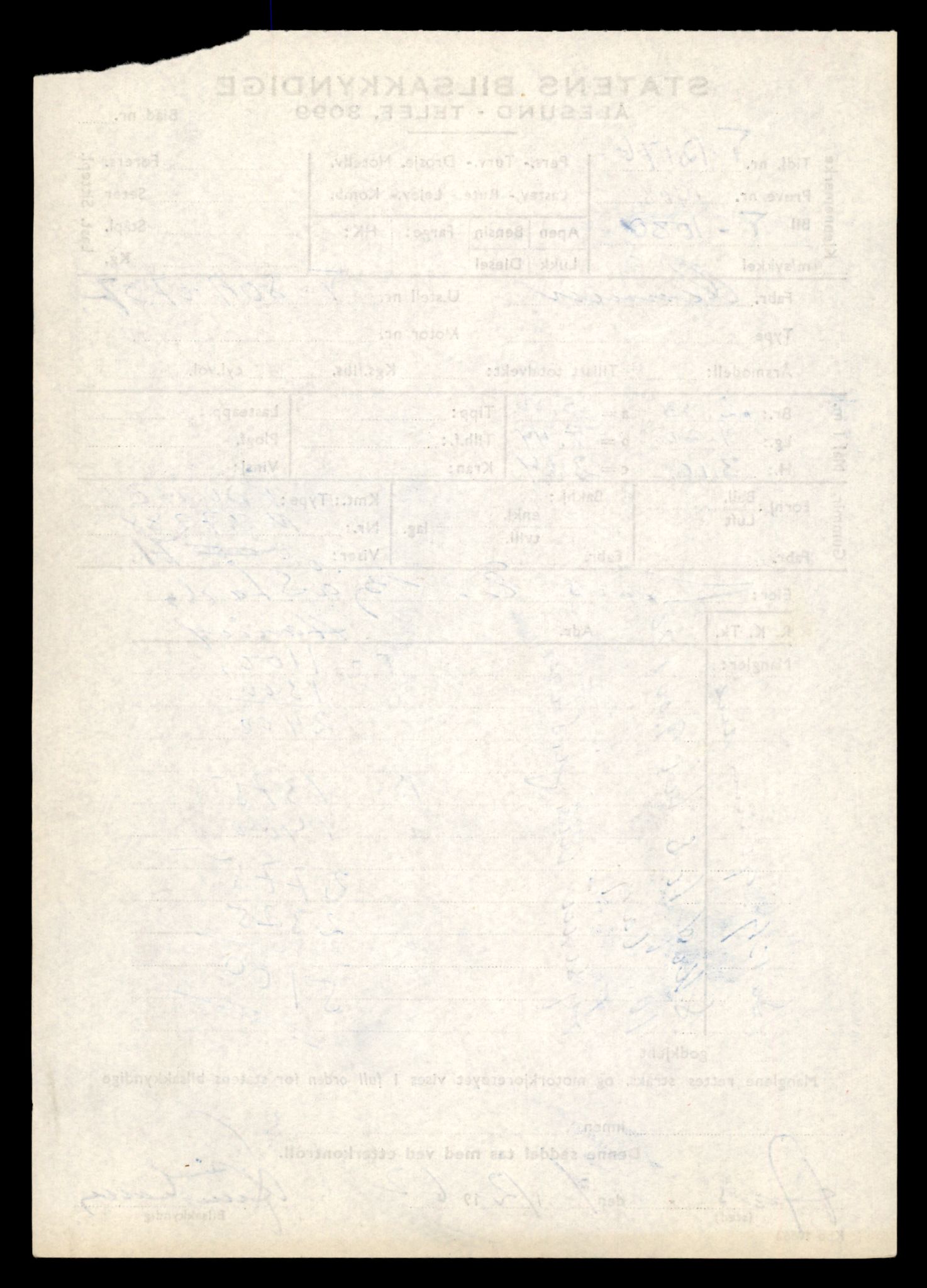 Møre og Romsdal vegkontor - Ålesund trafikkstasjon, AV/SAT-A-4099/F/Fe/L0012: Registreringskort for kjøretøy T 1290 - T 1450, 1927-1998, p. 2675