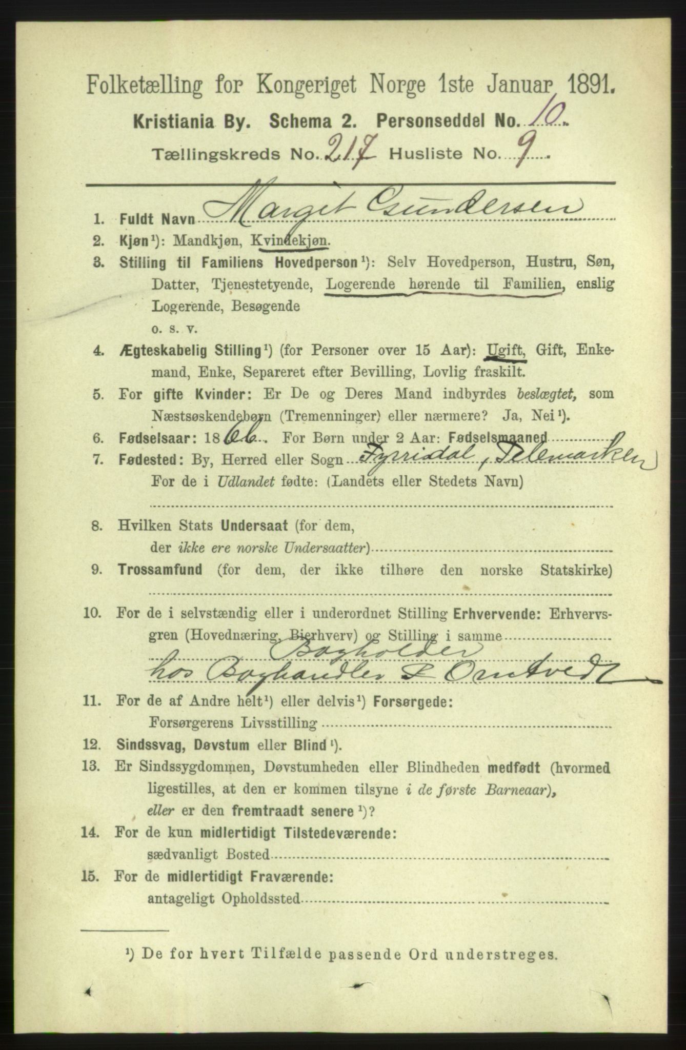 RA, 1891 census for 0301 Kristiania, 1891, p. 128473