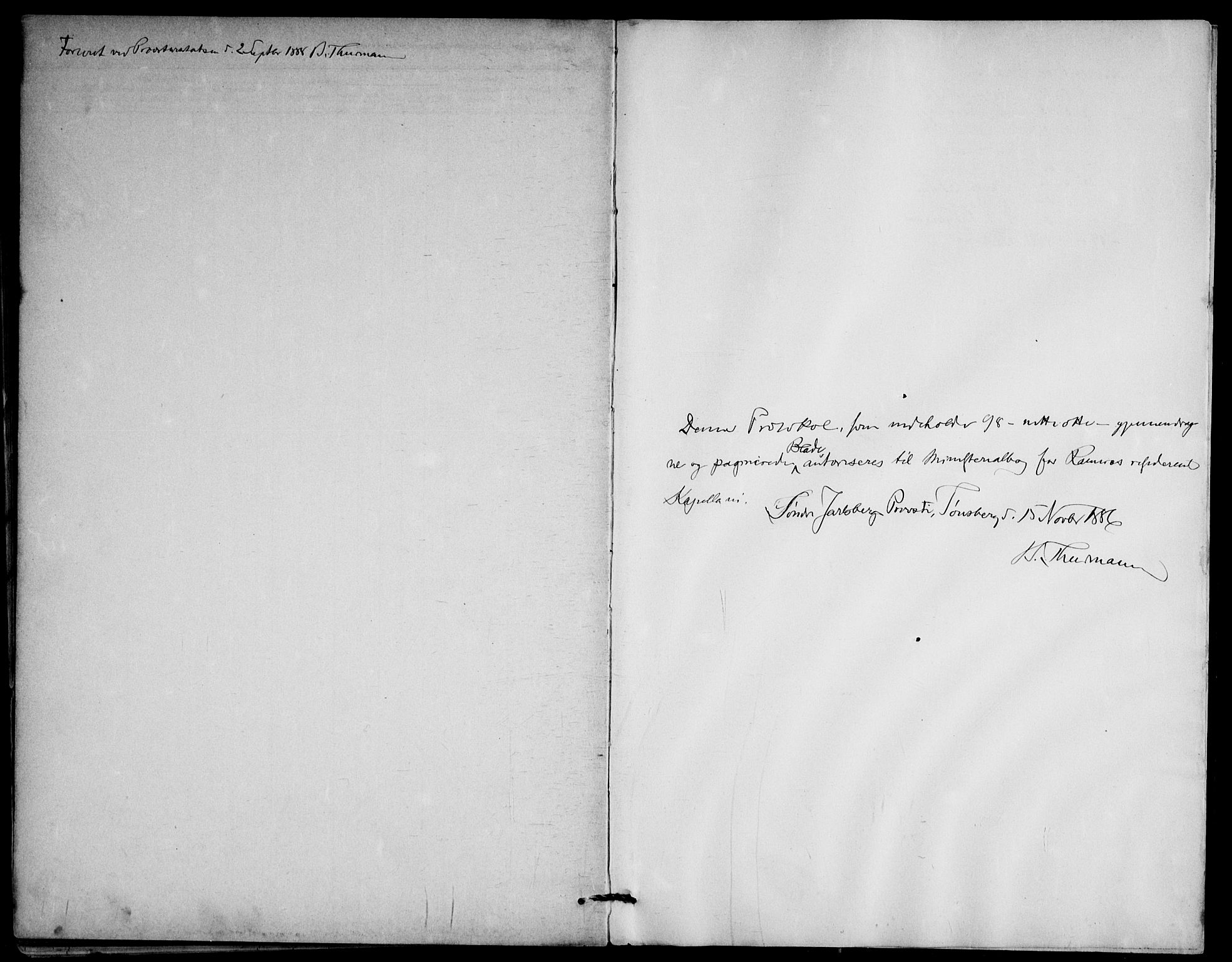 Ramnes kirkebøker, SAKO/A-314/F/Fd/L0003: Curate's parish register no. IV 3, 1887-1907