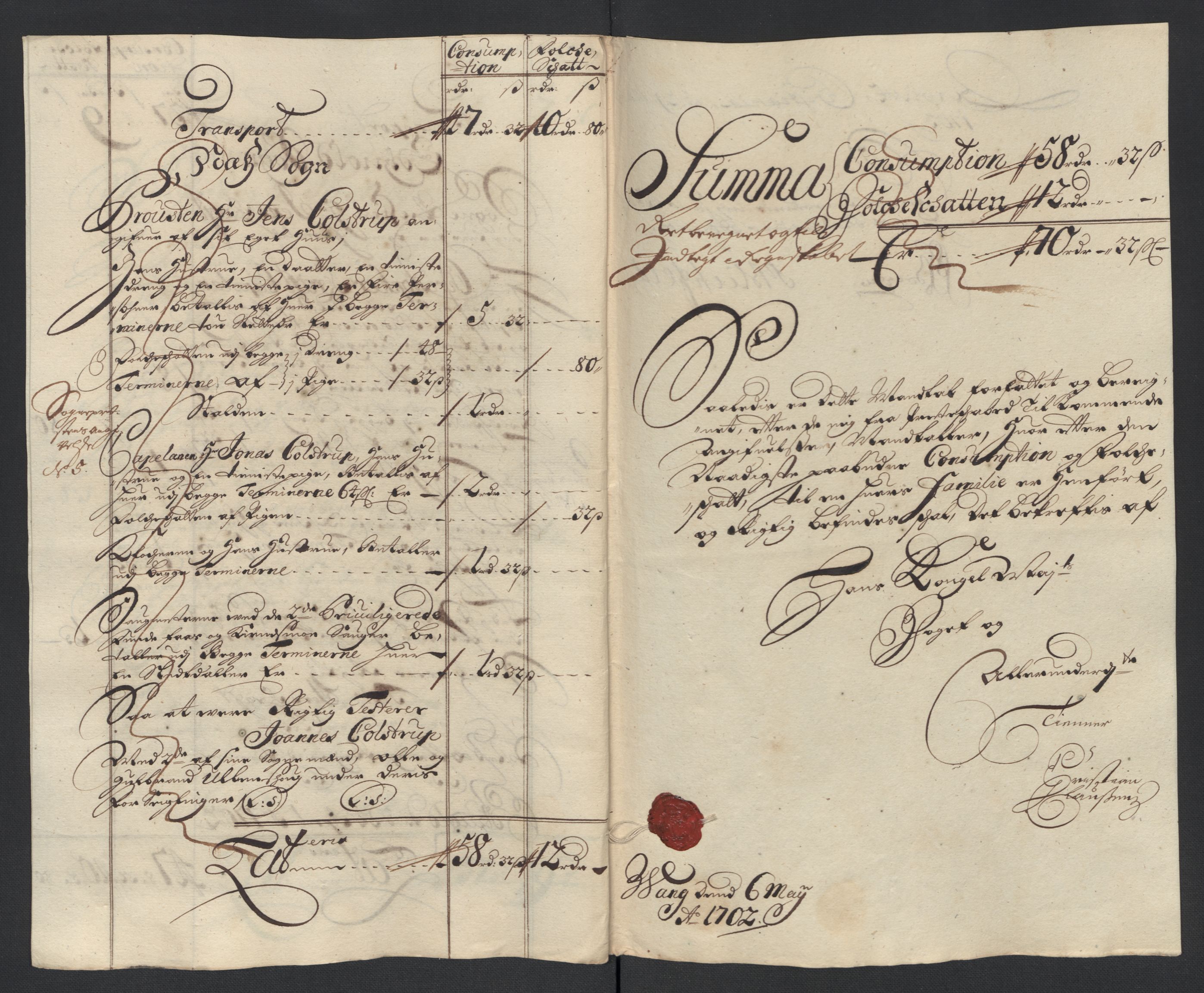 Rentekammeret inntil 1814, Reviderte regnskaper, Fogderegnskap, AV/RA-EA-4092/R12/L0714: Fogderegnskap Øvre Romerike, 1702, p. 259