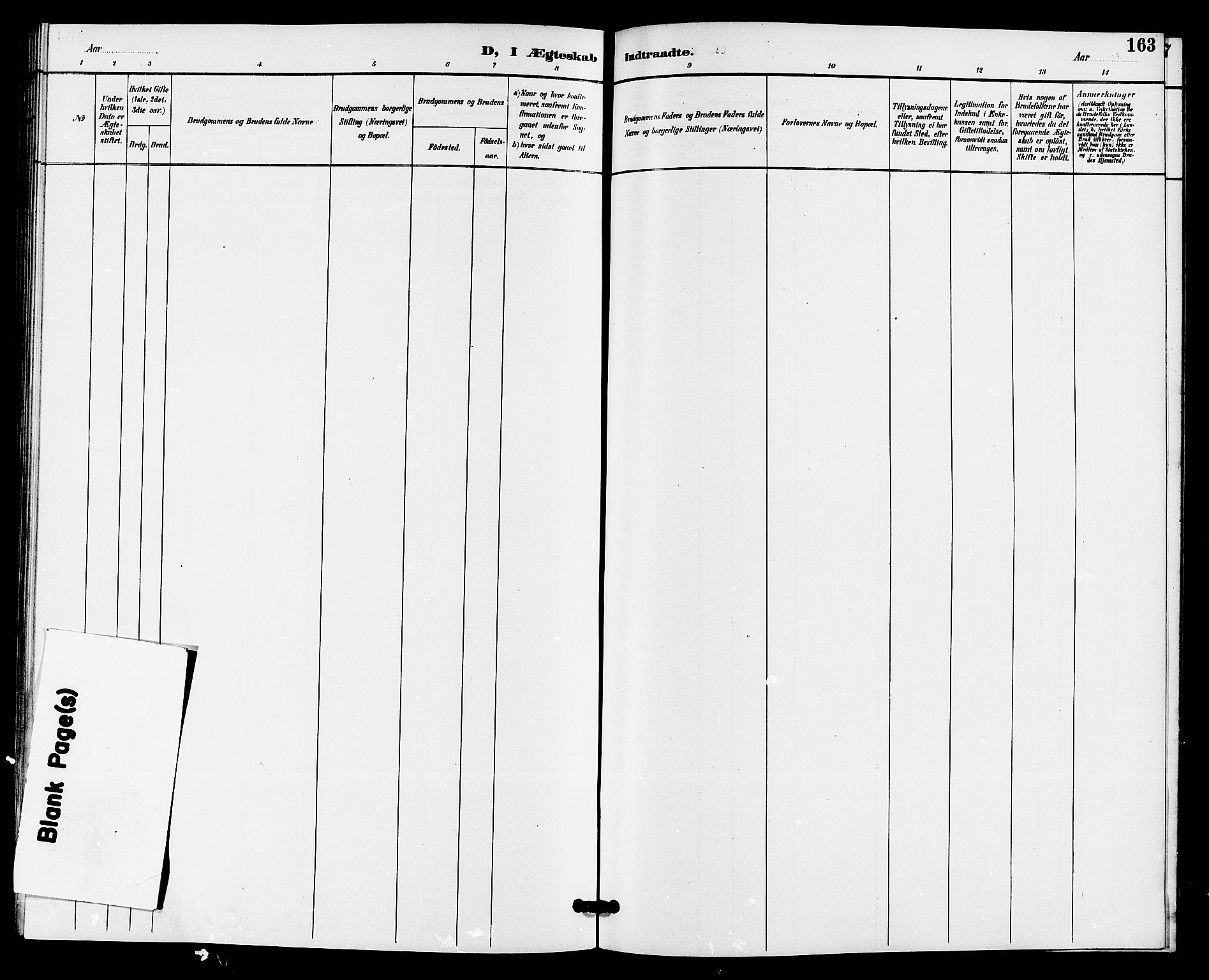 Gransherad kirkebøker, AV/SAKO-A-267/G/Ga/L0003: Parish register (copy) no. I 3, 1887-1915, p. 163