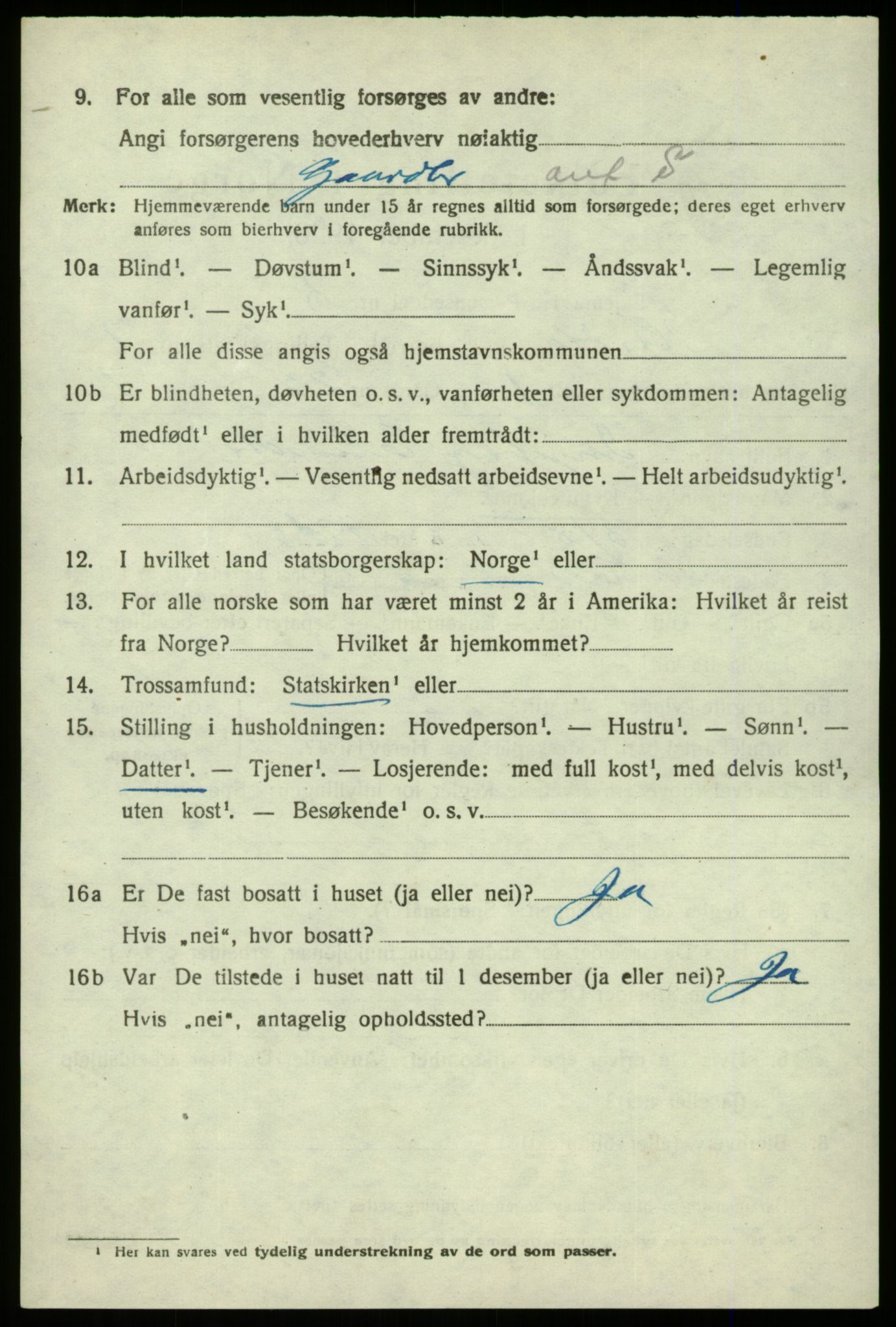 SAB, 1920 census for Herdla, 1920, p. 4878