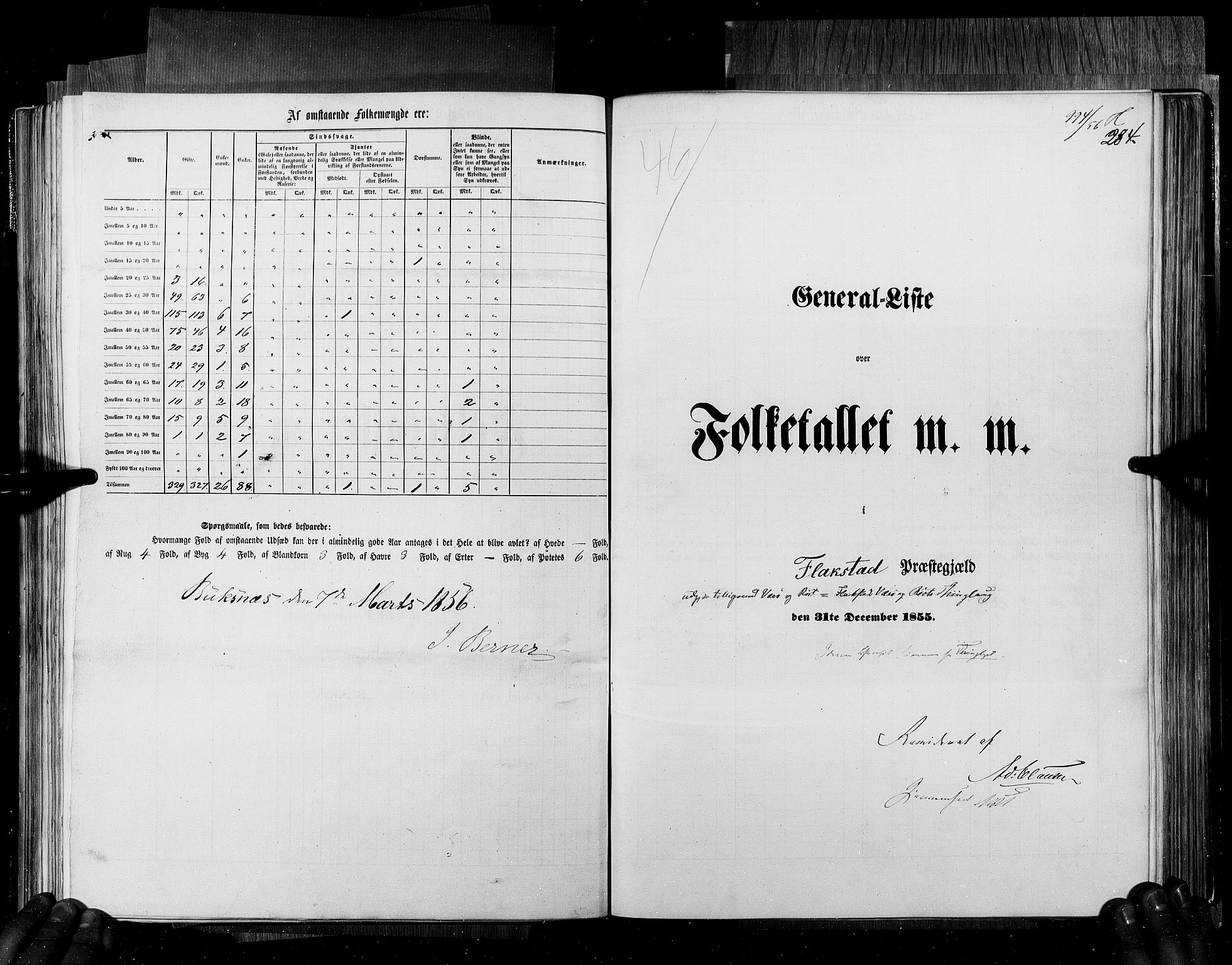 RA, Census 1855, vol. 6B: Nordland amt og Finnmarken amt, 1855, p. 284