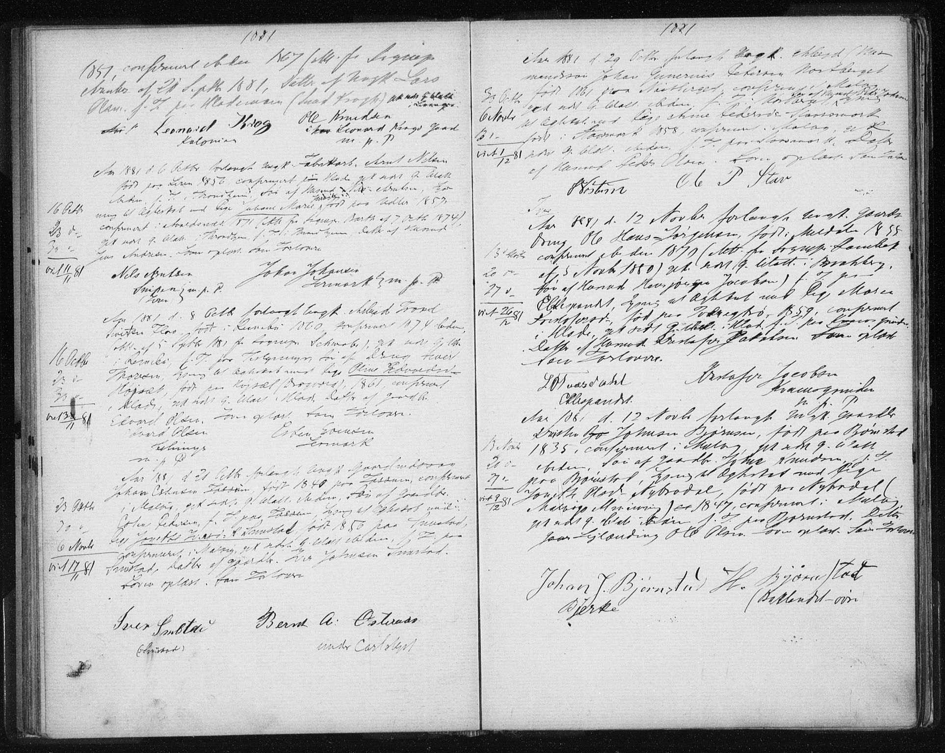 Ministerialprotokoller, klokkerbøker og fødselsregistre - Sør-Trøndelag, SAT/A-1456/606/L0299: Banns register no. 606A14, 1873-1889