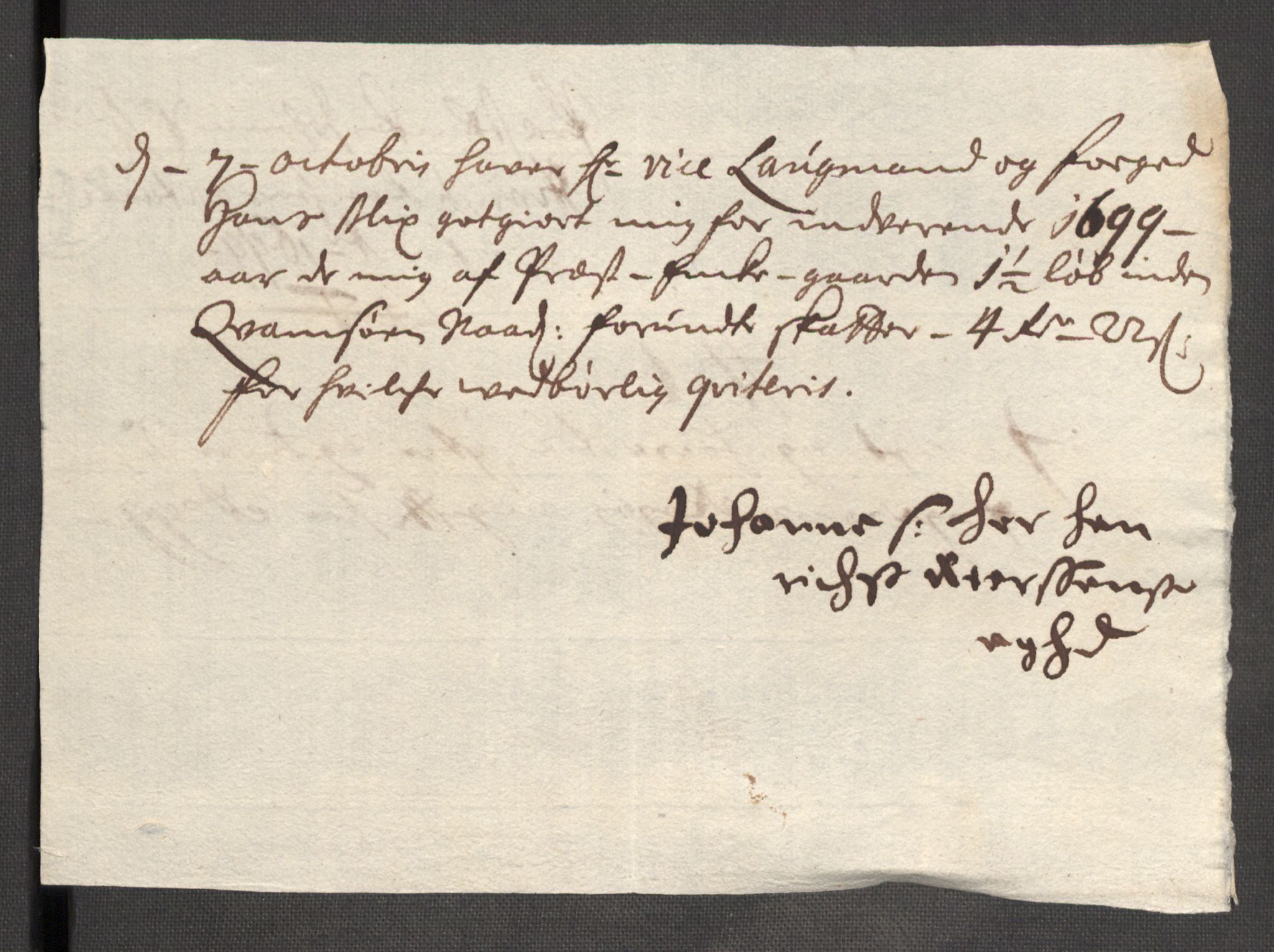 Rentekammeret inntil 1814, Reviderte regnskaper, Fogderegnskap, AV/RA-EA-4092/R52/L3310: Fogderegnskap Sogn, 1698-1699, p. 457