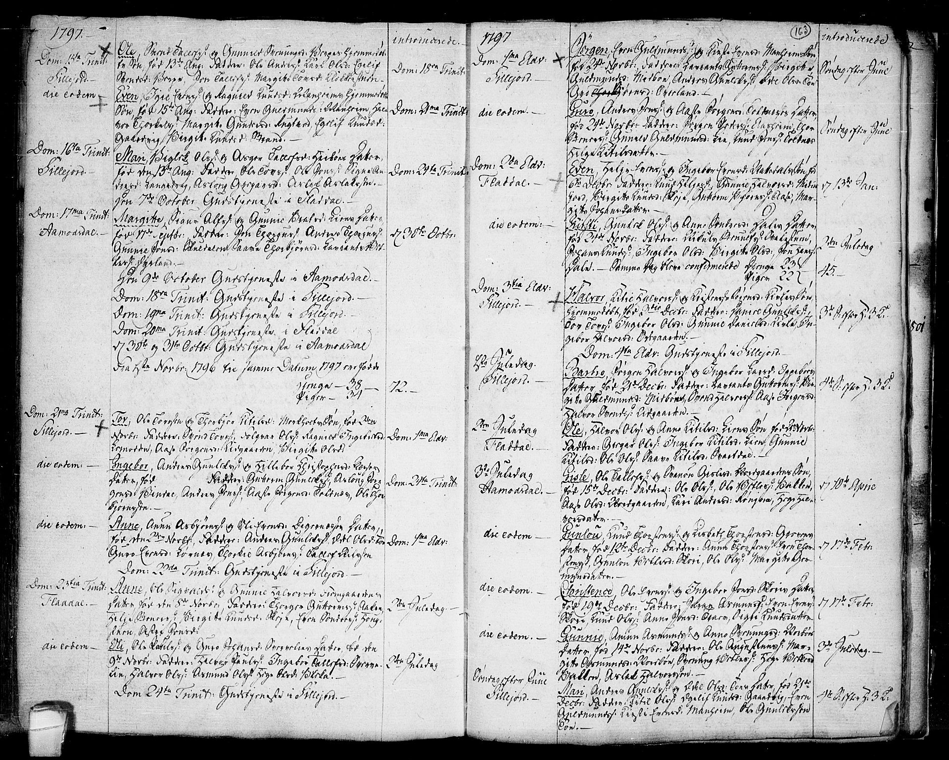 Seljord kirkebøker, SAKO/A-20/F/Fa/L0007: Parish register (official) no. I 7, 1755-1800, p. 163