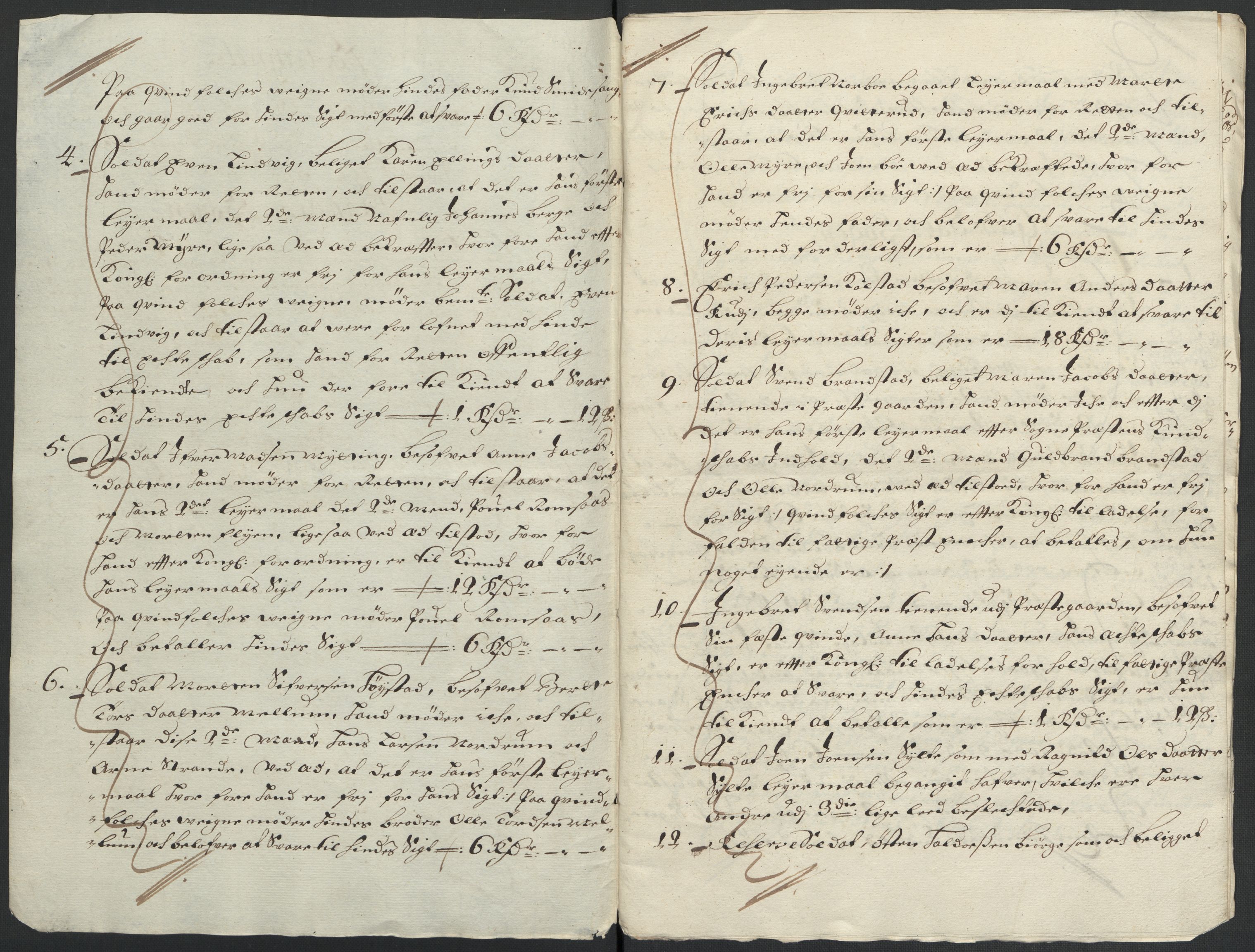 Rentekammeret inntil 1814, Reviderte regnskaper, Fogderegnskap, AV/RA-EA-4092/R17/L1173: Fogderegnskap Gudbrandsdal, 1700, p. 50