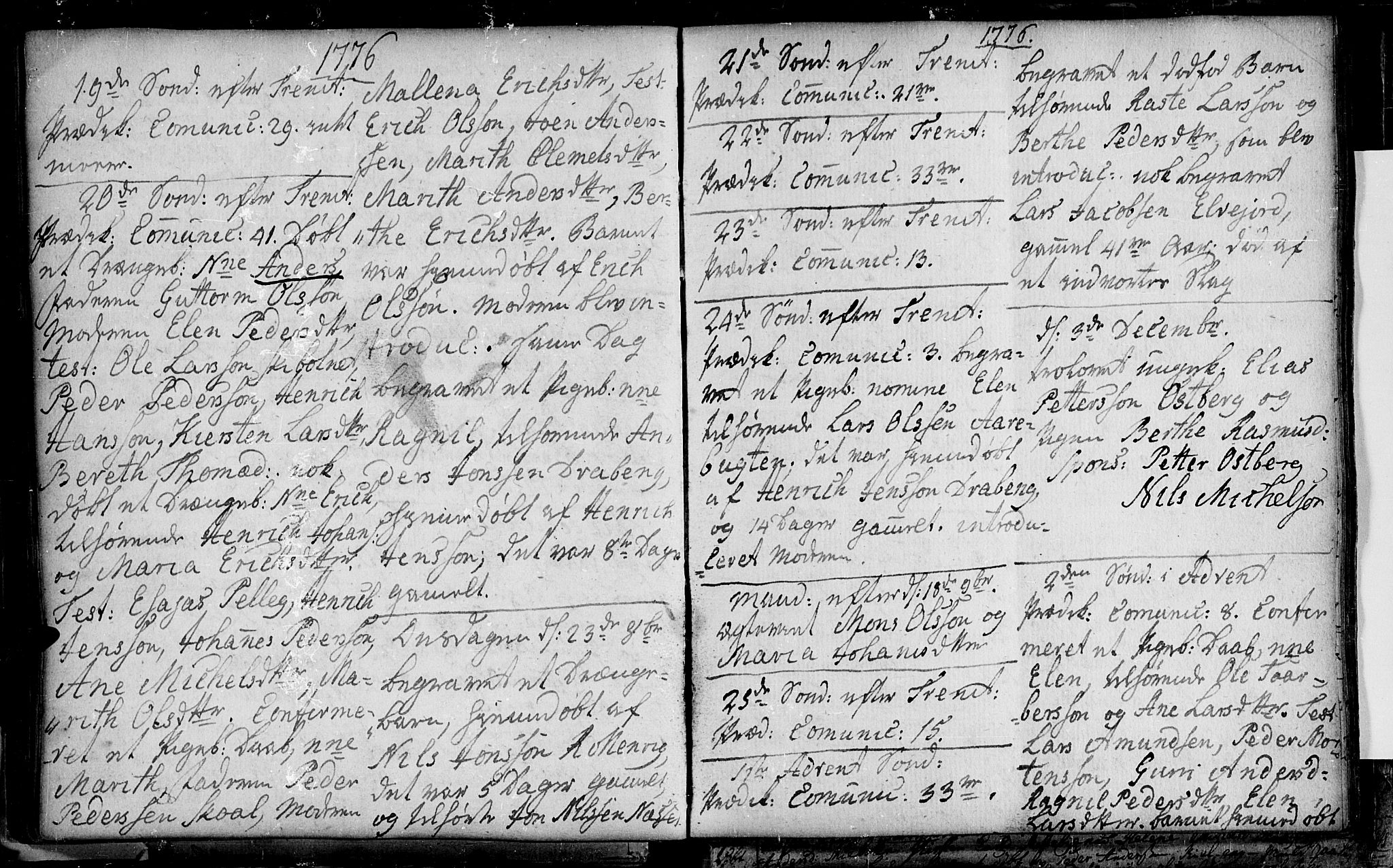 Lyngen sokneprestembete, AV/SATØ-S-1289/H/He/Hea/L0001kirke: Parish register (official) no. 1, 1756-1785