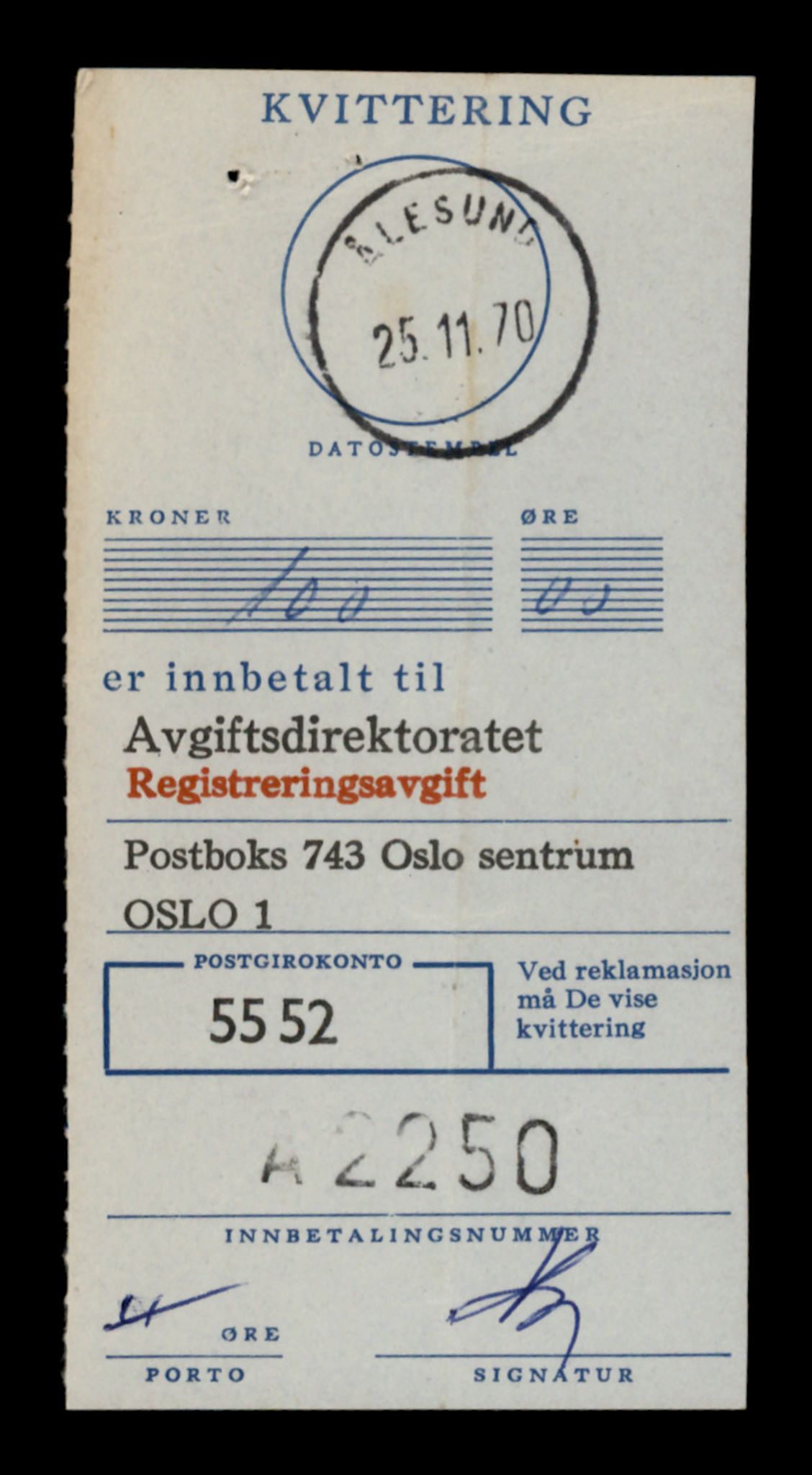 Møre og Romsdal vegkontor - Ålesund trafikkstasjon, SAT/A-4099/F/Fe/L0042: Registreringskort for kjøretøy T 13906 - T 14079, 1927-1998, p. 1225