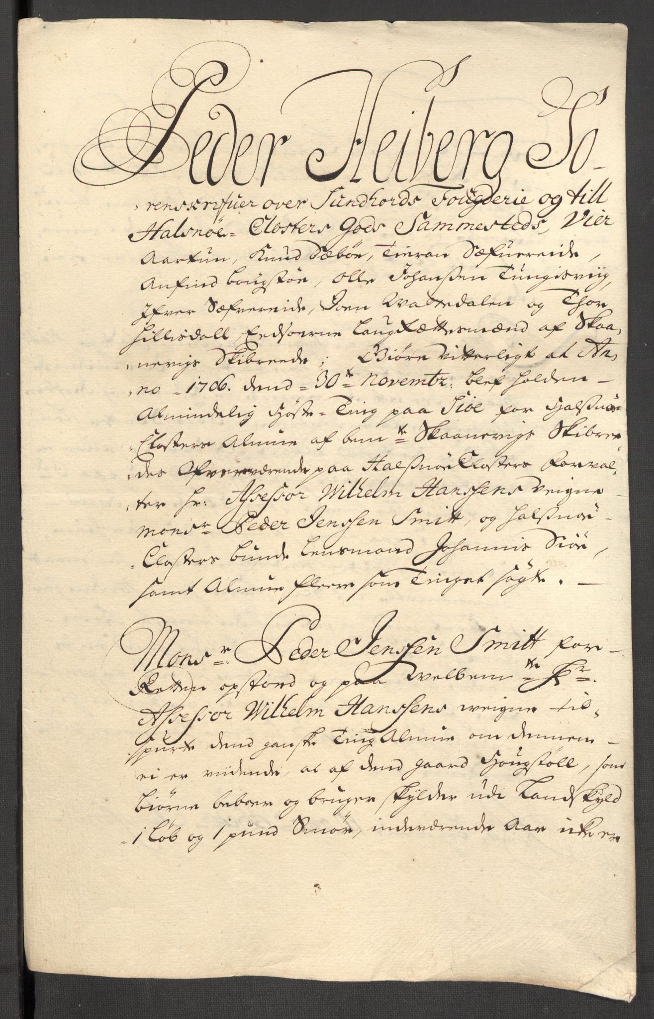 Rentekammeret inntil 1814, Reviderte regnskaper, Fogderegnskap, AV/RA-EA-4092/R48/L2984: Fogderegnskap Sunnhordland og Hardanger, 1706-1707, p. 231