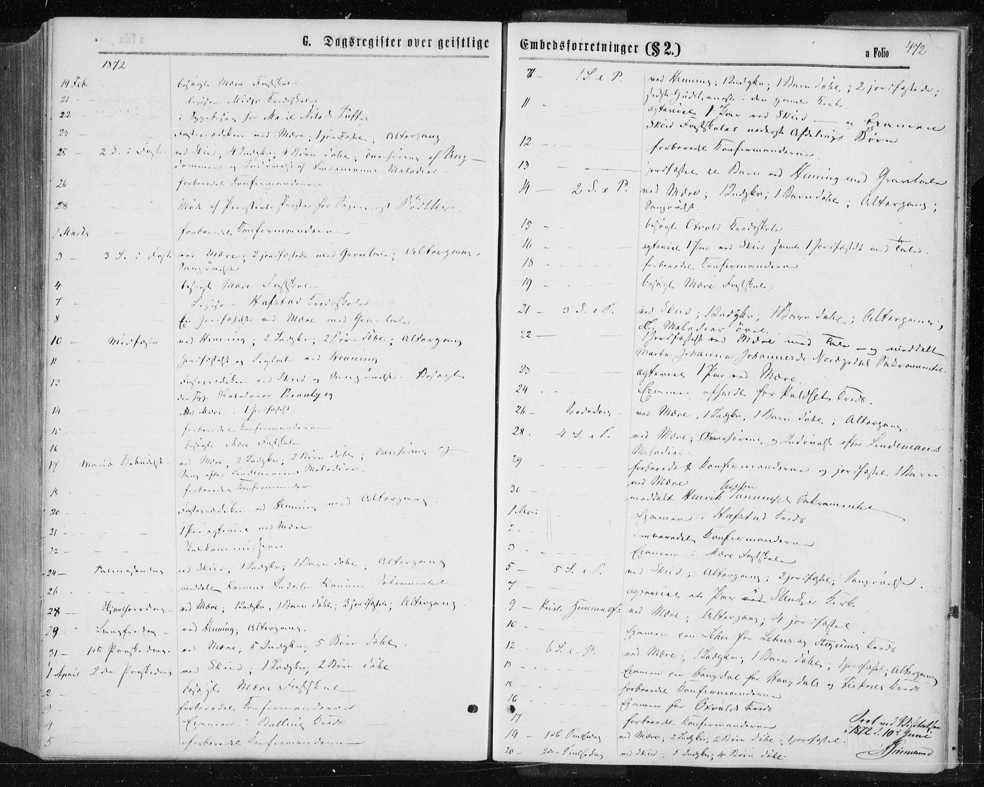 Ministerialprotokoller, klokkerbøker og fødselsregistre - Nord-Trøndelag, AV/SAT-A-1458/735/L0345: Parish register (official) no. 735A08 /1, 1863-1872, p. 472