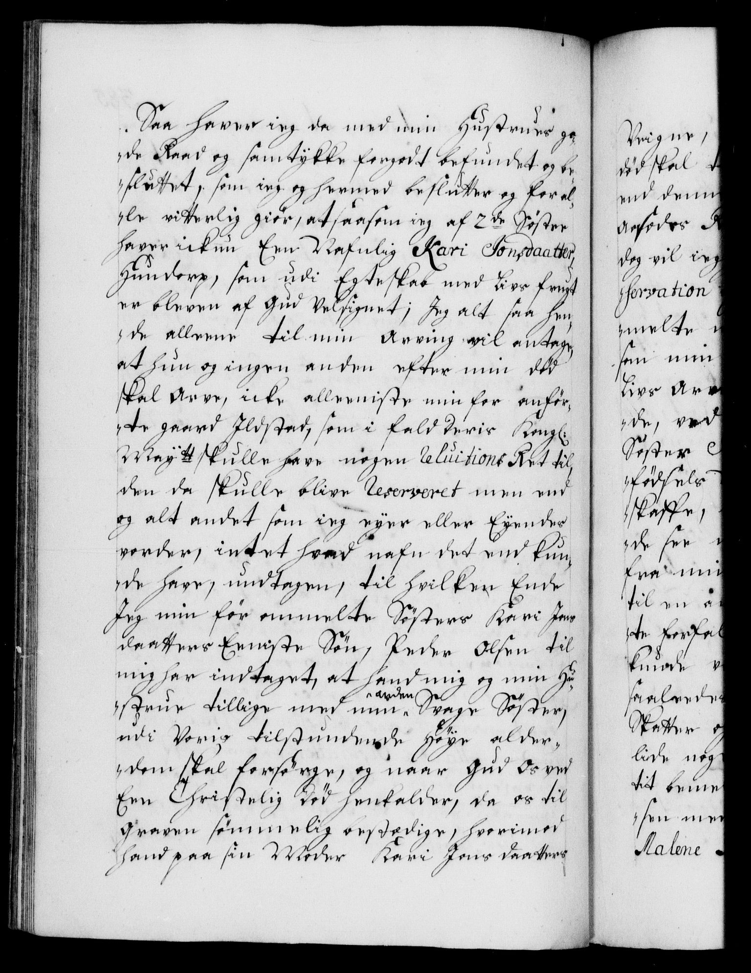 Danske Kanselli 1572-1799, AV/RA-EA-3023/F/Fc/Fca/Fcaa/L0024: Norske registre, 1723-1725, p. 385b