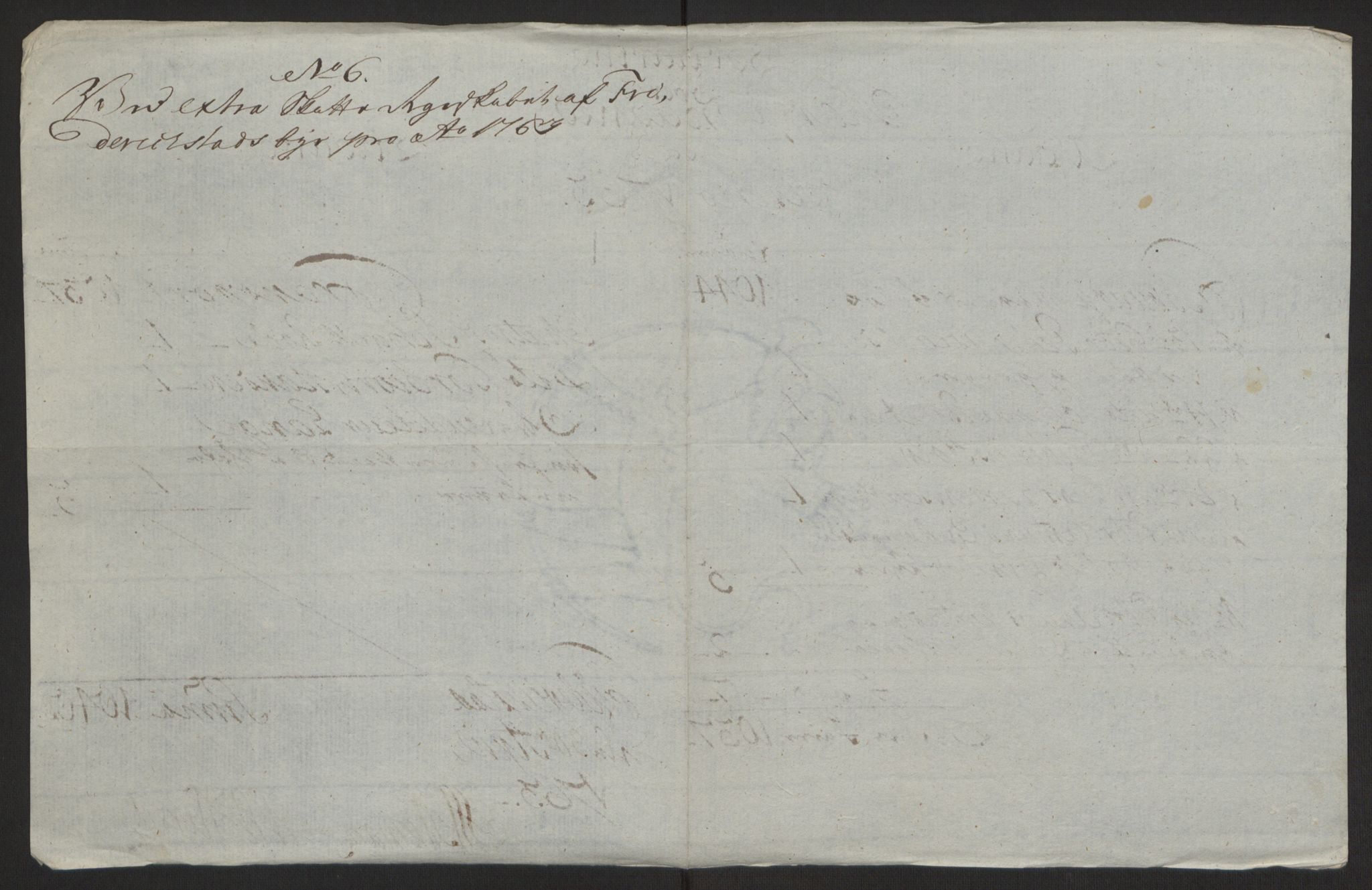 Rentekammeret inntil 1814, Reviderte regnskaper, Byregnskaper, AV/RA-EA-4066/R/Rb/L0029/0001: [B3] Kontribusjonsregnskap / Ekstraskatt, 1762-1772, p. 87