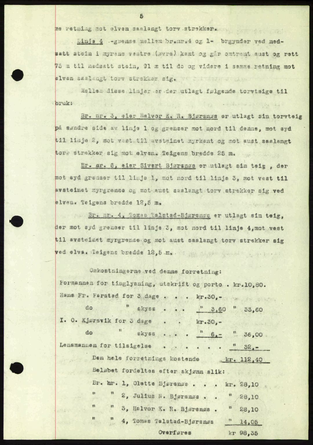 Romsdal sorenskriveri, AV/SAT-A-4149/1/2/2C: Mortgage book no. A15, 1943-1944, Diary no: : 2300/1943