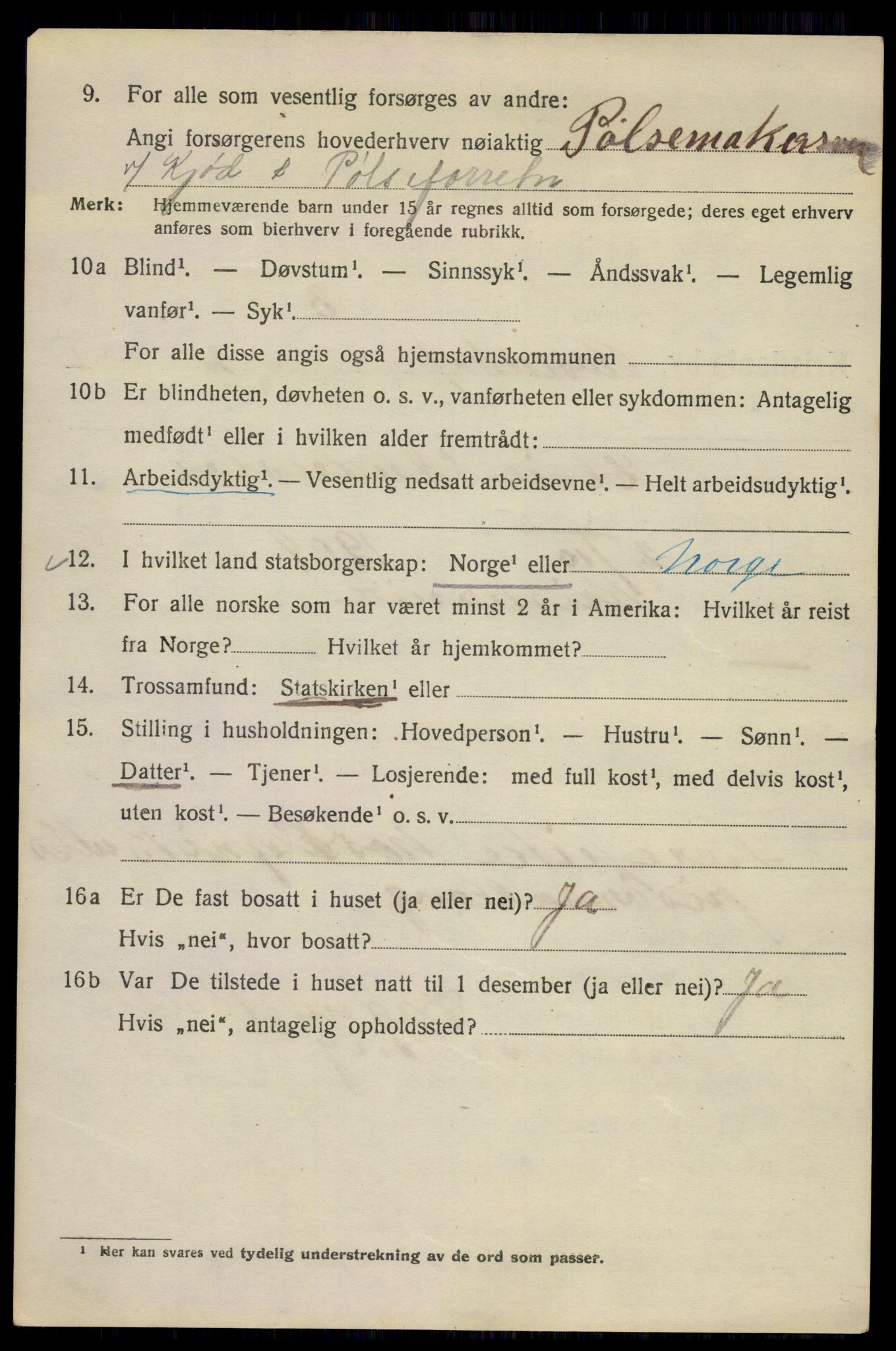 SAO, 1920 census for Kristiania, 1920, p. 465246