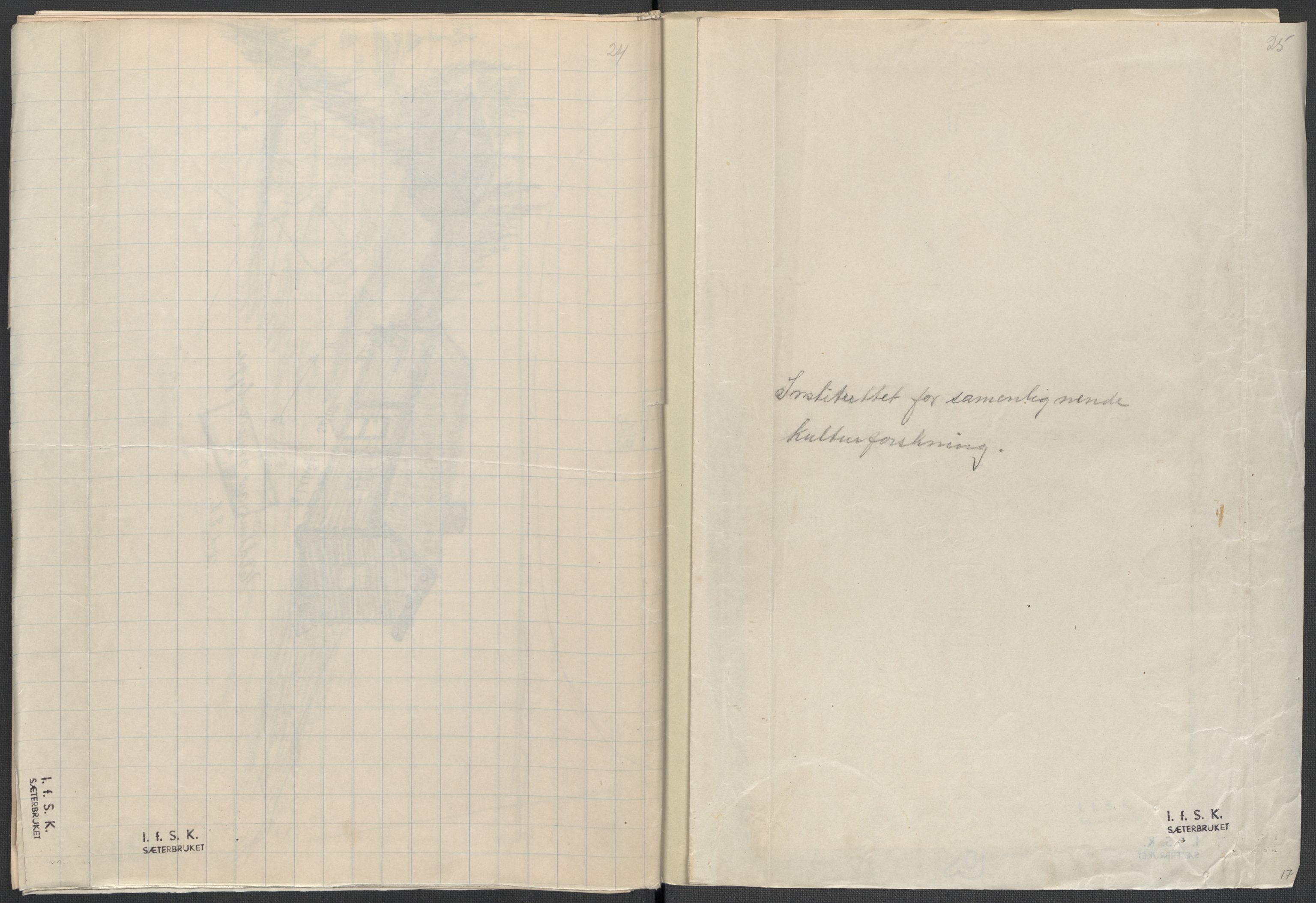 Instituttet for sammenlignende kulturforskning, AV/RA-PA-0424/F/Fc/L0003/0002: Eske B3: / Hedmark (perm V), 1934-1937, p. 25