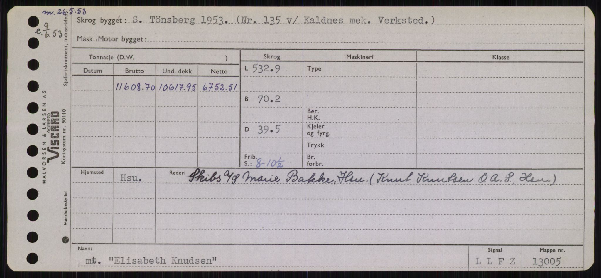 Sjøfartsdirektoratet med forløpere, Skipsmålingen, AV/RA-S-1627/H/Hb/L0002: Fartøy, E-H, p. 25