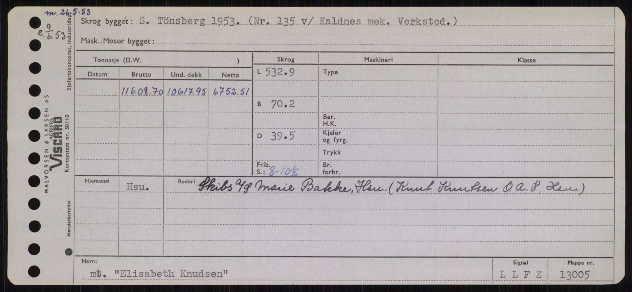 Sjøfartsdirektoratet med forløpere, Skipsmålingen, RA/S-1627/H/Hb/L0002: Fartøy, E-H, p. 25