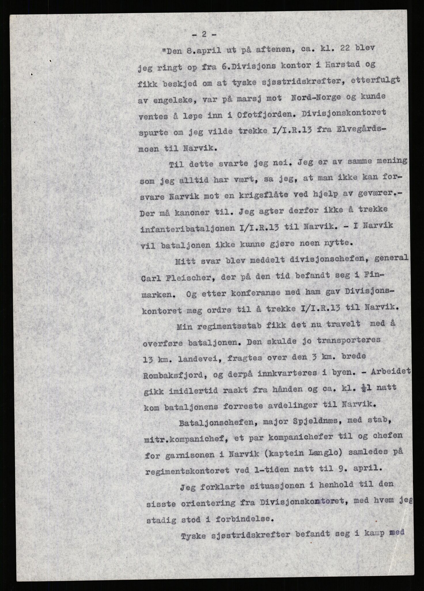Forsvaret, Forsvarets krigshistoriske avdeling, AV/RA-RAFA-2017/Y/Yb/L0142: II-C-11-620  -  6. Divisjon, 1940-1947, p. 710