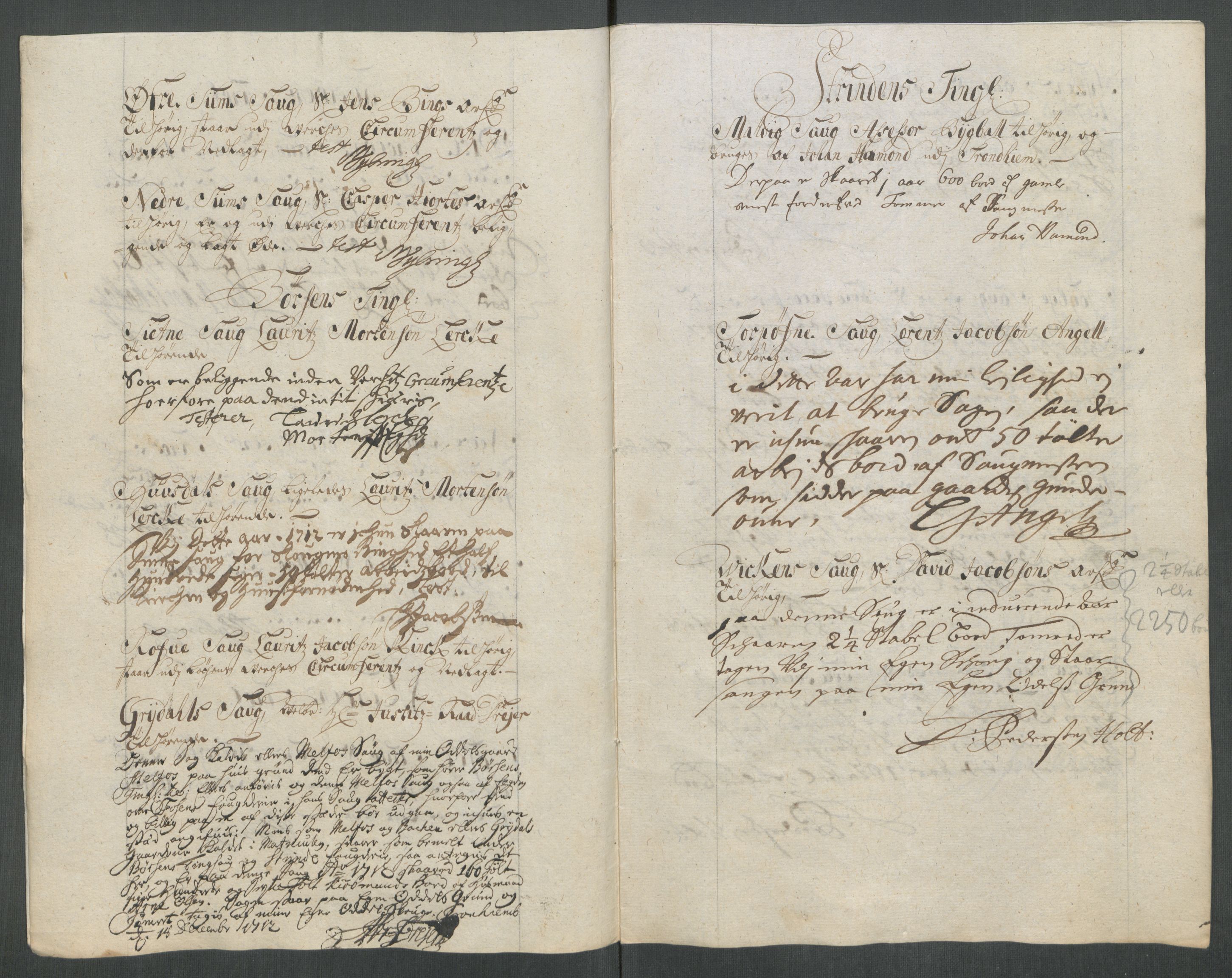 Rentekammeret inntil 1814, Reviderte regnskaper, Fogderegnskap, RA/EA-4092/R61/L4113: Fogderegnskap Strinda og Selbu, 1712-1713, p. 113