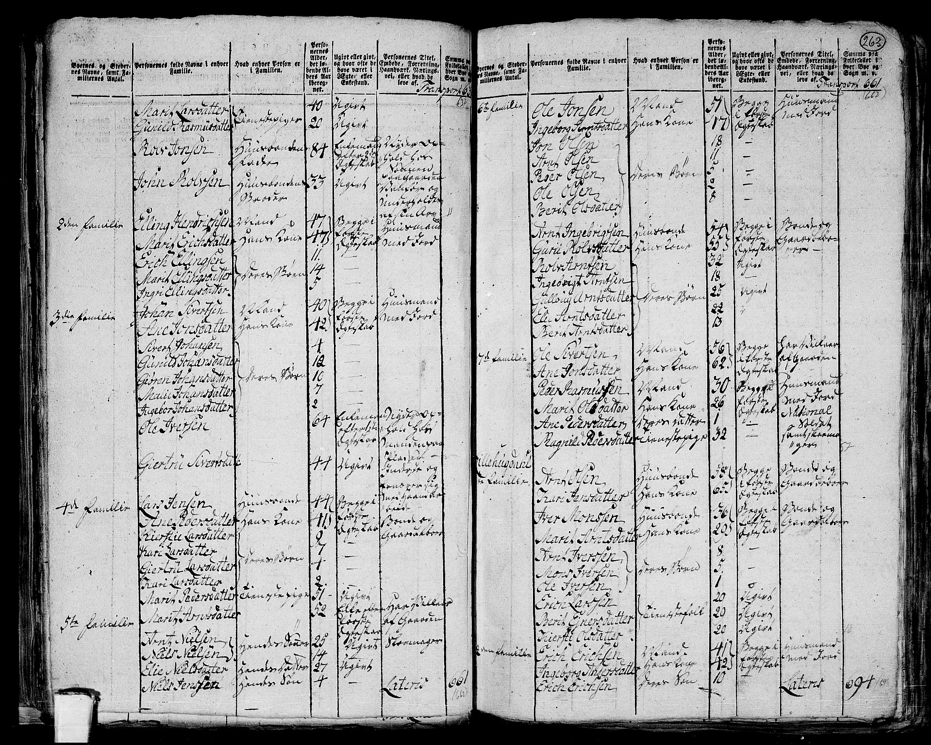 RA, 1801 census for 1648P Støren, 1801, p. 262b-263a