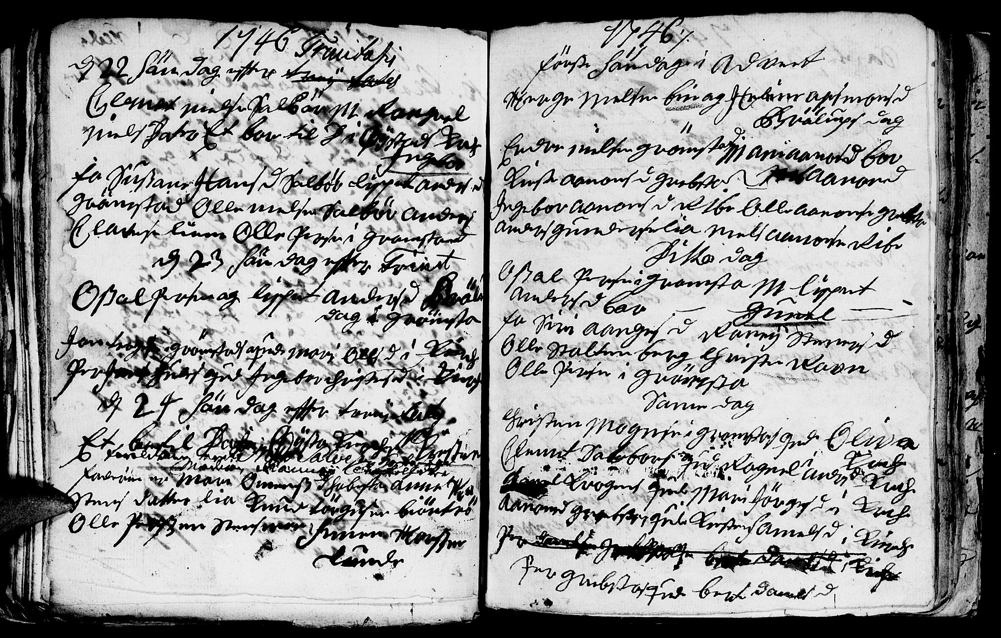 Fjære sokneprestkontor, AV/SAK-1111-0011/F/Fb/L0001: Parish register (copy) no. B 1, 1732-1750, p. 147