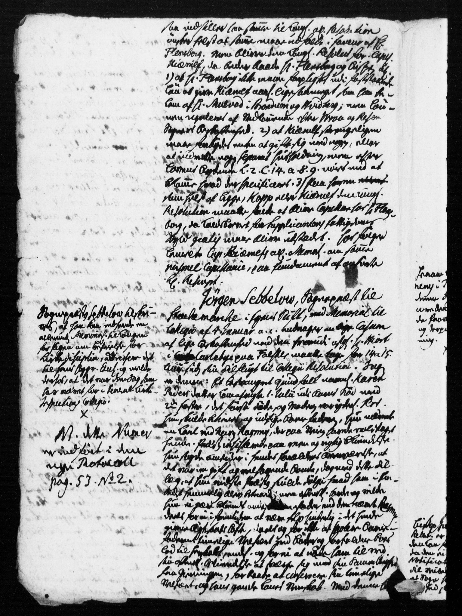 Generalkirkeinspektionskollegiet, DRA/A-0008/F4-04/F4-04-03: Deliberation, koncepter og ekstrakter, 1763-1779