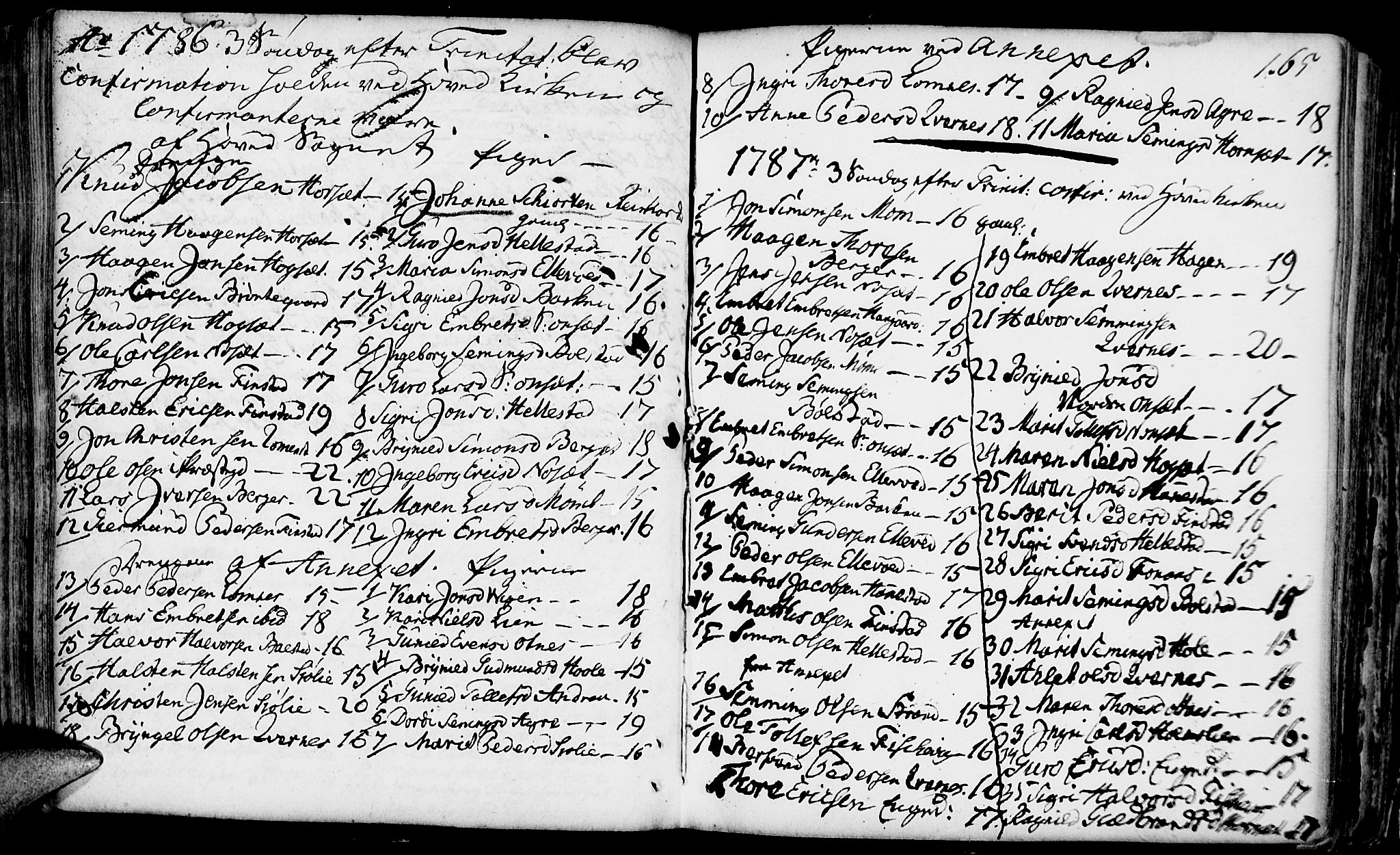 Rendalen prestekontor, SAH/PREST-054/H/Ha/Haa/L0001: Parish register (official) no. 1, 1733-1787, p. 165