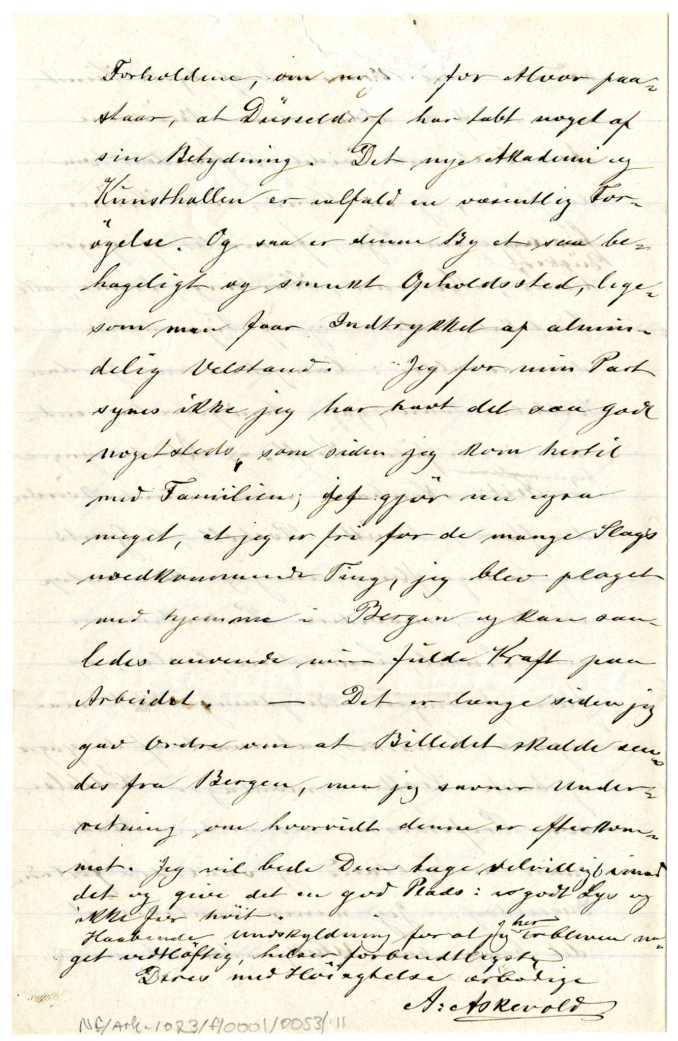 Diderik Maria Aalls brevsamling, NF/Ark-1023/F/L0001: D.M. Aalls brevsamling. A - B, 1738-1889, p. 608