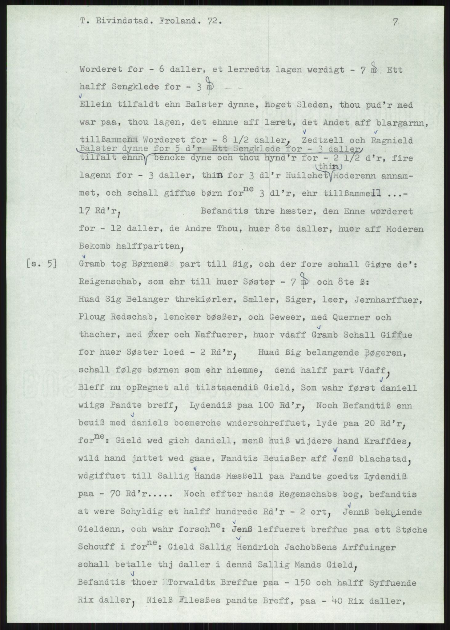 Samlinger til kildeutgivelse, Diplomavskriftsamlingen, AV/RA-EA-4053/H/Ha, p. 1814