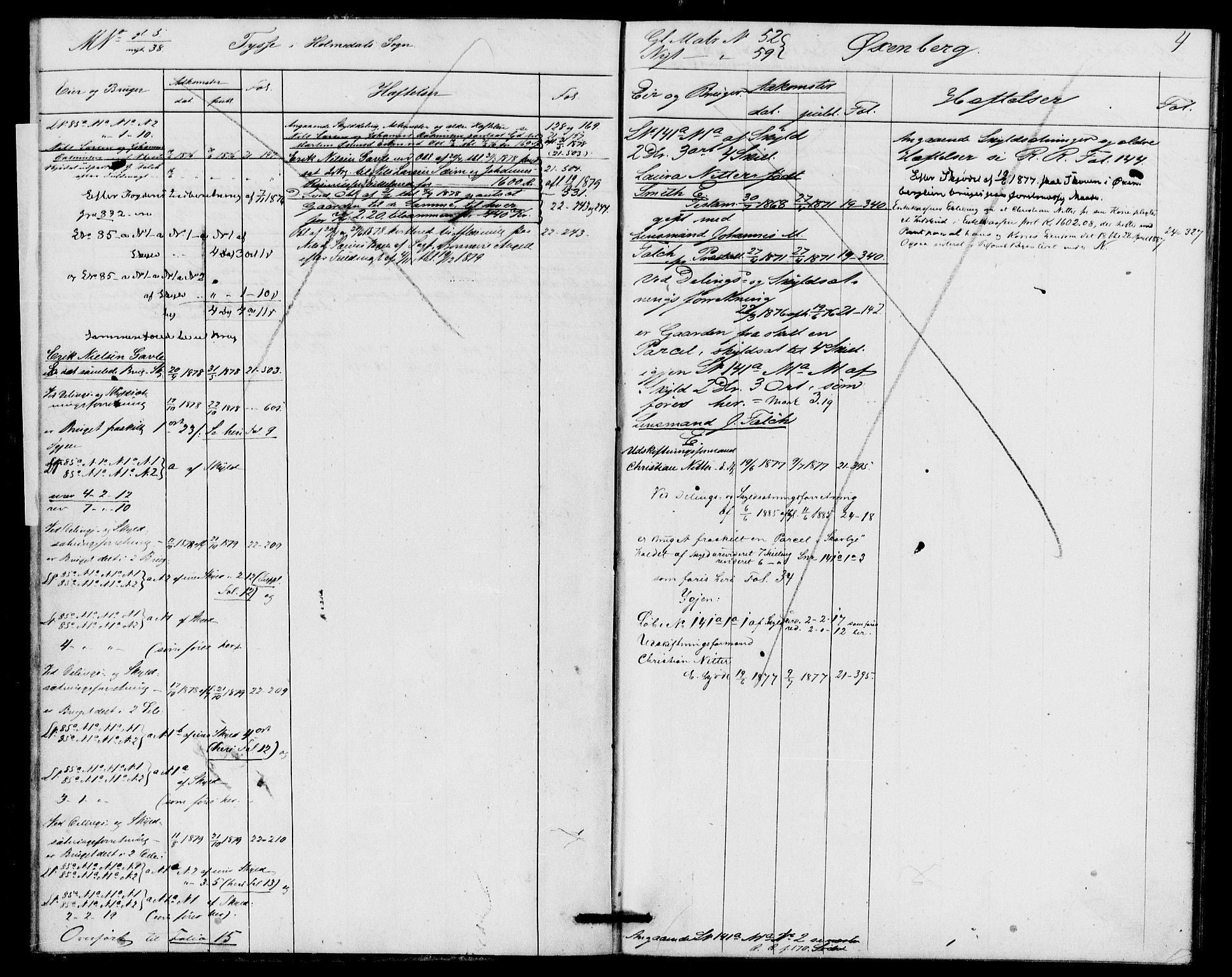 Sunnfjord tingrett, SAB/A-3201/1/G/Ga/Gab/L0004: Mortgage register no. II.A.b.4, 1875-1886, p. 4
